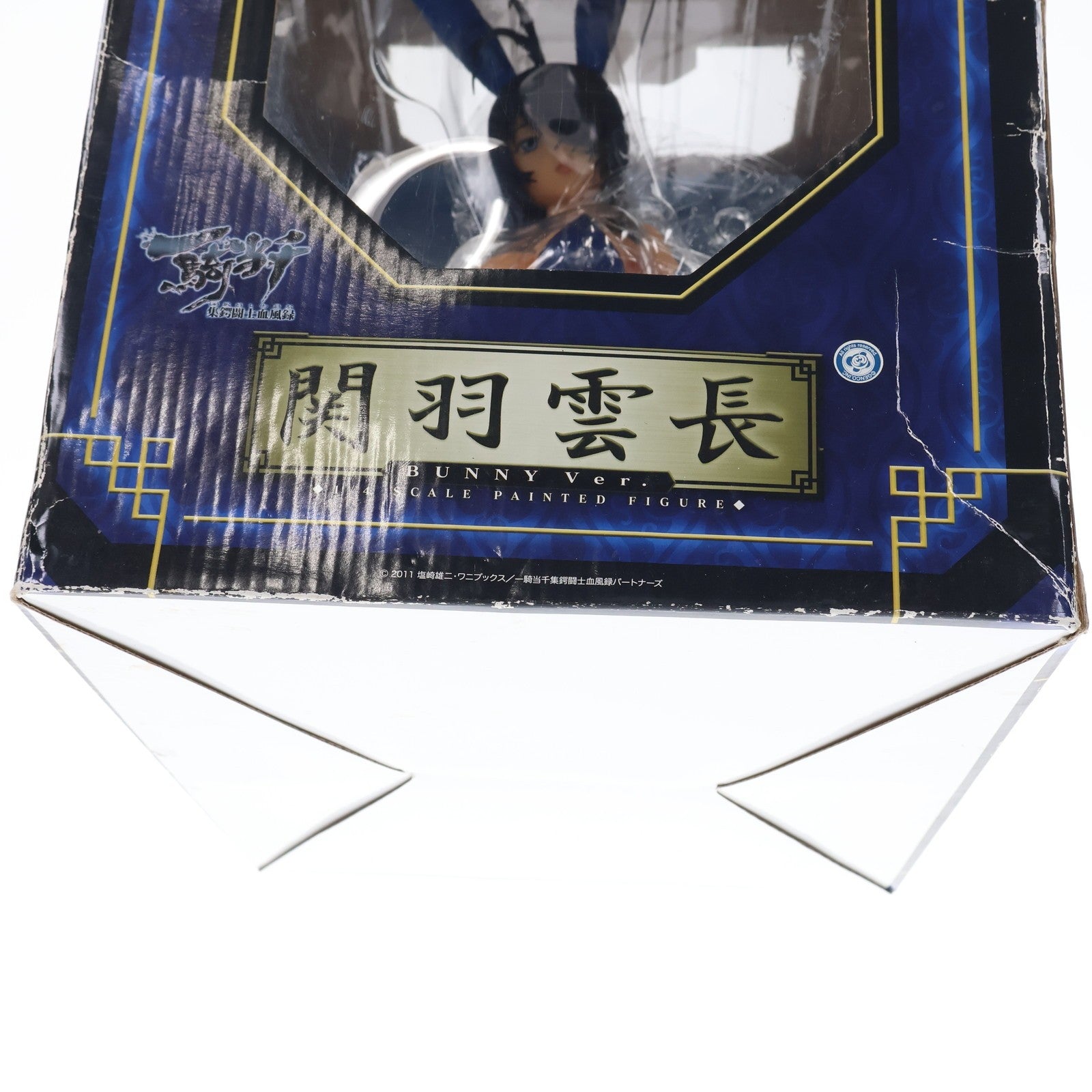 【中古即納】[FIG] 関羽雲長(かんううんちょう) バニーVer. 一騎当千 集鍔闘士血風録 1/4 完成品フィギュア FREEing(フリーイング)(20120503)