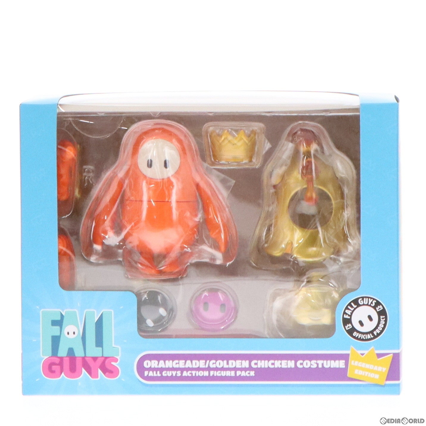 【中古即納】[FIG] オレンジエイド×ゴールデンチキンコスチューム 「フォールガイズ」 1/20 アクション パック レジェンダリーエディション コトブキヤショップ限定 フィギュア(PV036) コトブキヤ(20220831)