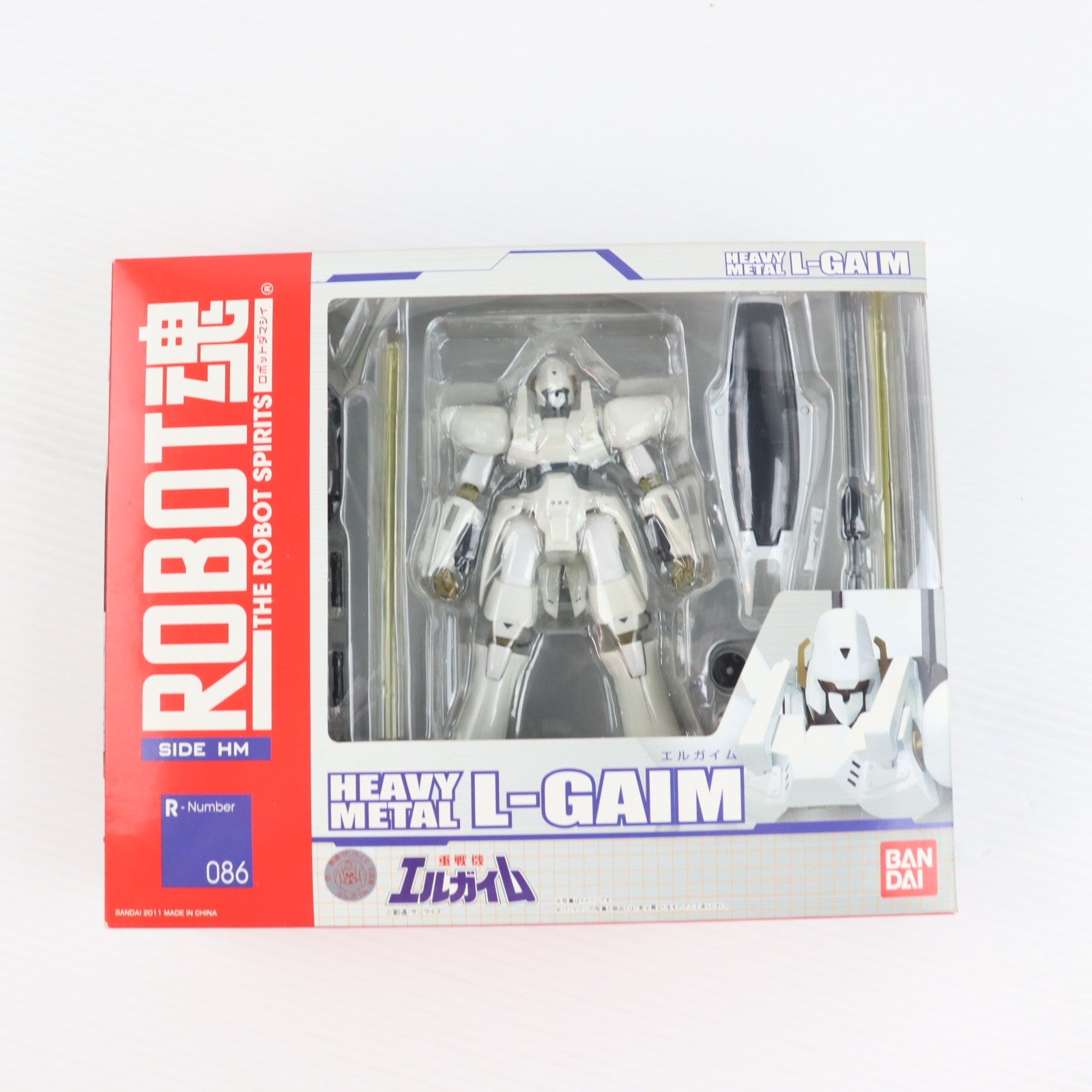 【中古即納】[FIG] ROBOT魂(SIDE HM) エルガイム 重戦機エルガイム 完成品 可動フィギュア バンダイ(20110226)