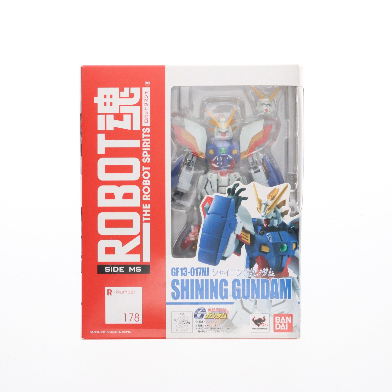 【中古即納】[FIG] ROBOT魂(SIDE MS) シャイニングガンダム 機動武闘伝Gガンダム 完成品 可動フィギュア バンダイ(20150418)