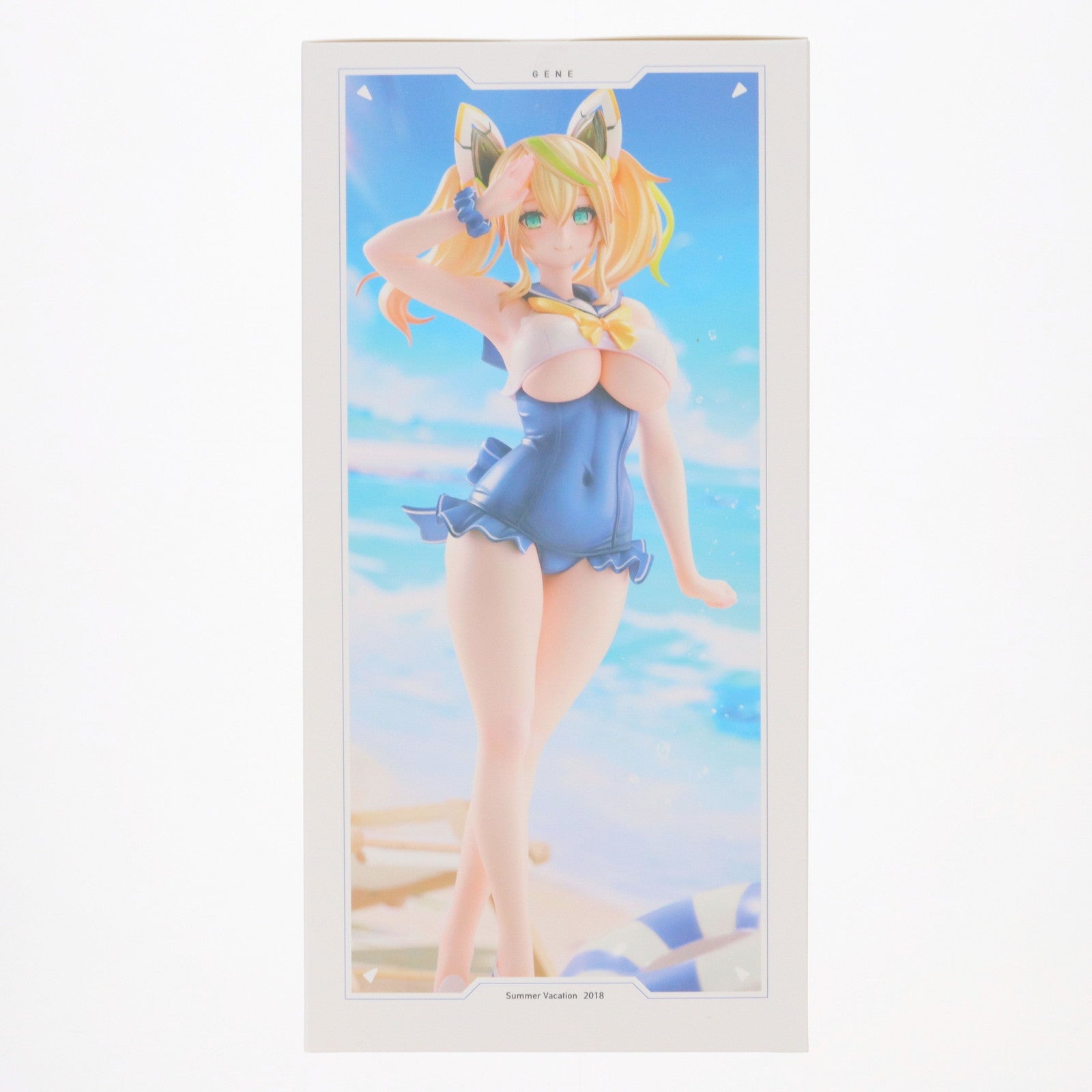 【中古即納】[FIG] あみあみ限定 涼風のジェネ[サマーバケーション] PHANTASY STAR ONLINE(ファンタシースターオンライン) 2 es 1/7 完成品 フィギュア あみあみ/AMAKUNI(アマクニ)(20250131)