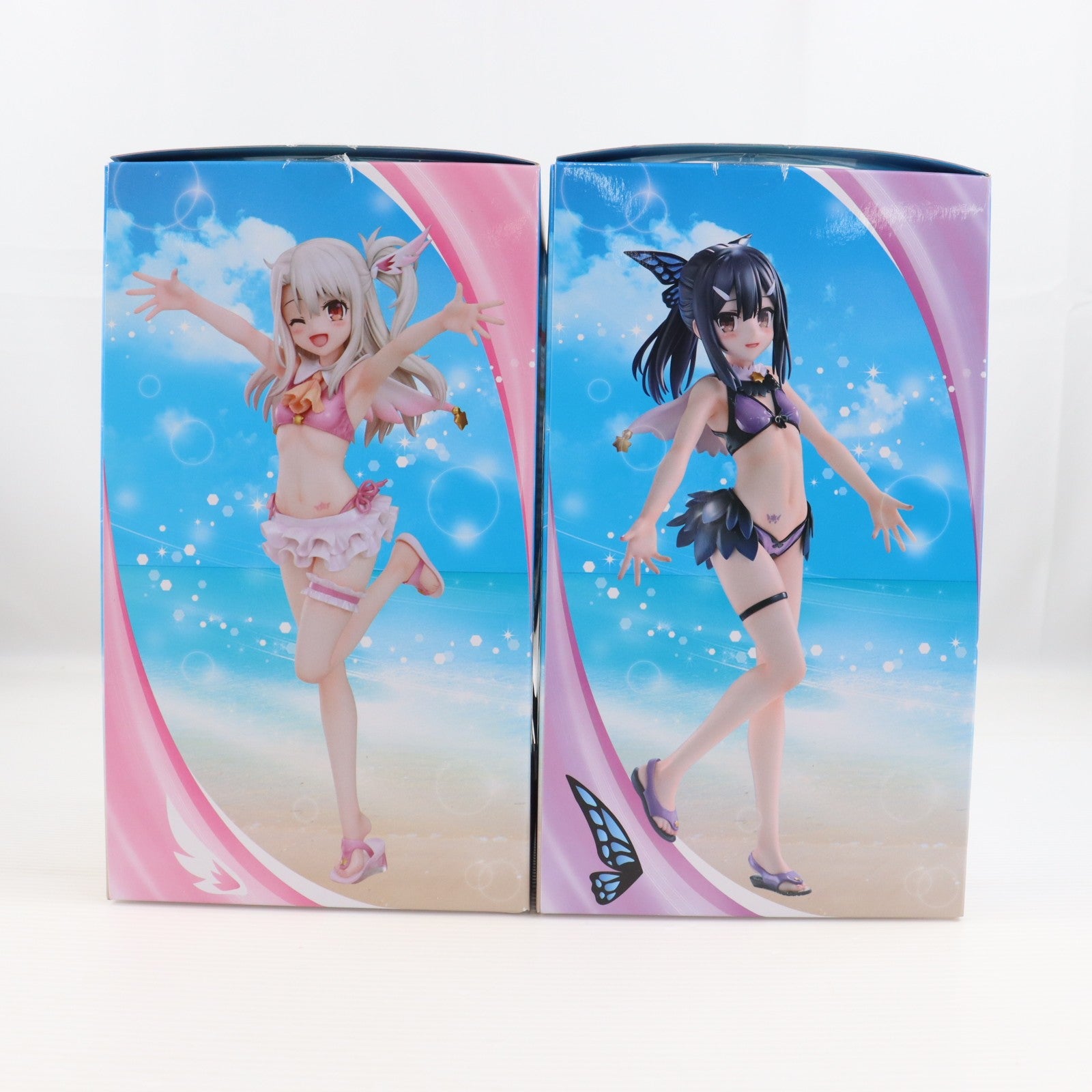 【中古即納】[FIG] FURYU HOBBY MALL限定 イリヤ&美遊 水着ver. スペシャルセット Fate/kaleid liner(フェイト/カレイドライナー) プリズマ☆イリヤ ツヴァイ! 1/7 完成品 フィギュア フリュー(20250212)