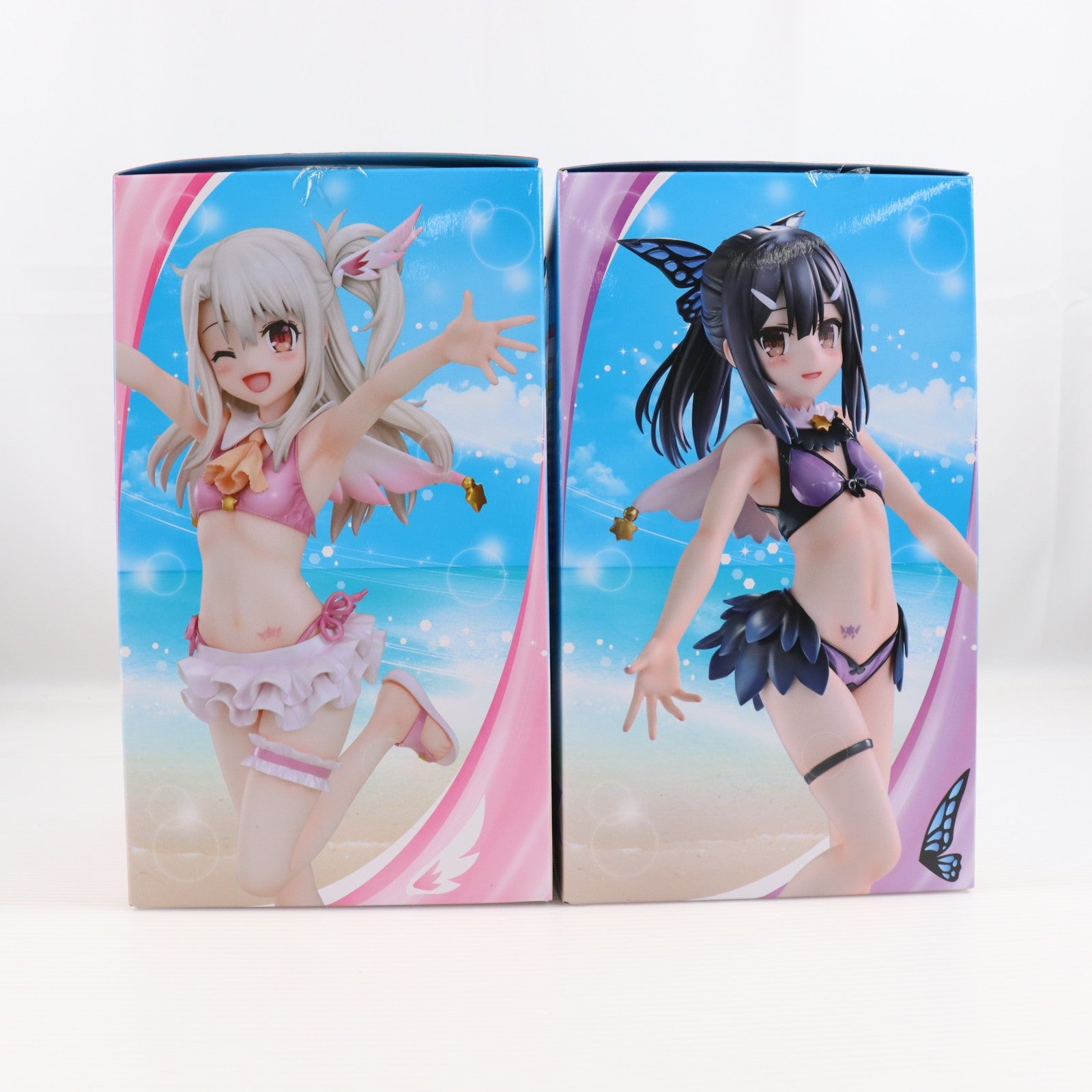 【中古即納】[FIG] FURYU HOBBY MALL限定 イリヤ&美遊 水着ver. スペシャルセット Fate/kaleid liner(フェイト/カレイドライナー) プリズマ☆イリヤ ツヴァイ! 1/7 完成品 フィギュア フリュー(20250212)