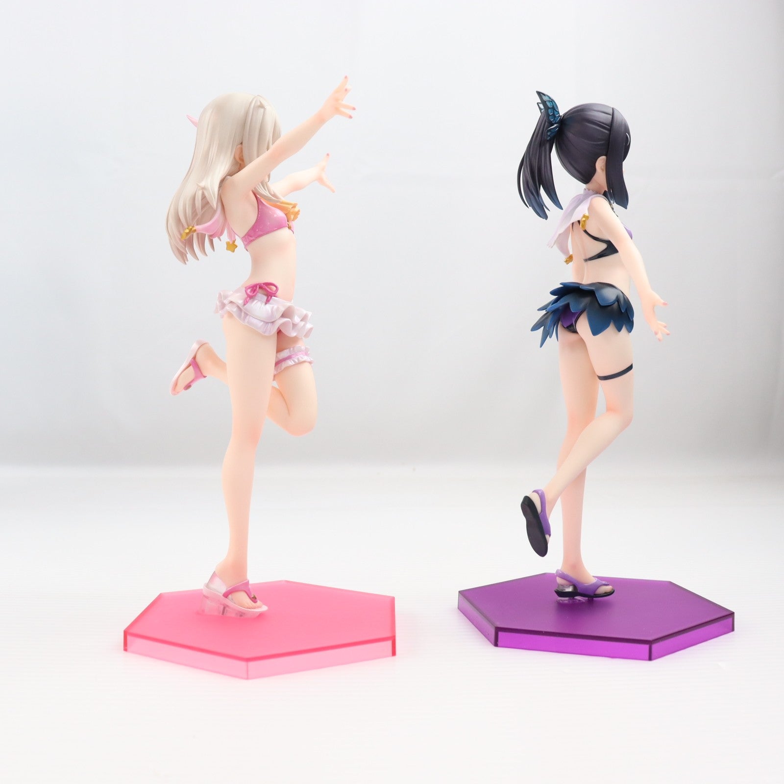 【中古即納】[FIG] FURYU HOBBY MALL限定 イリヤ&美遊 水着ver. スペシャルセット Fate/kaleid liner(フェイト/カレイドライナー) プリズマ☆イリヤ ツヴァイ! 1/7 完成品 フィギュア フリュー(20250212)