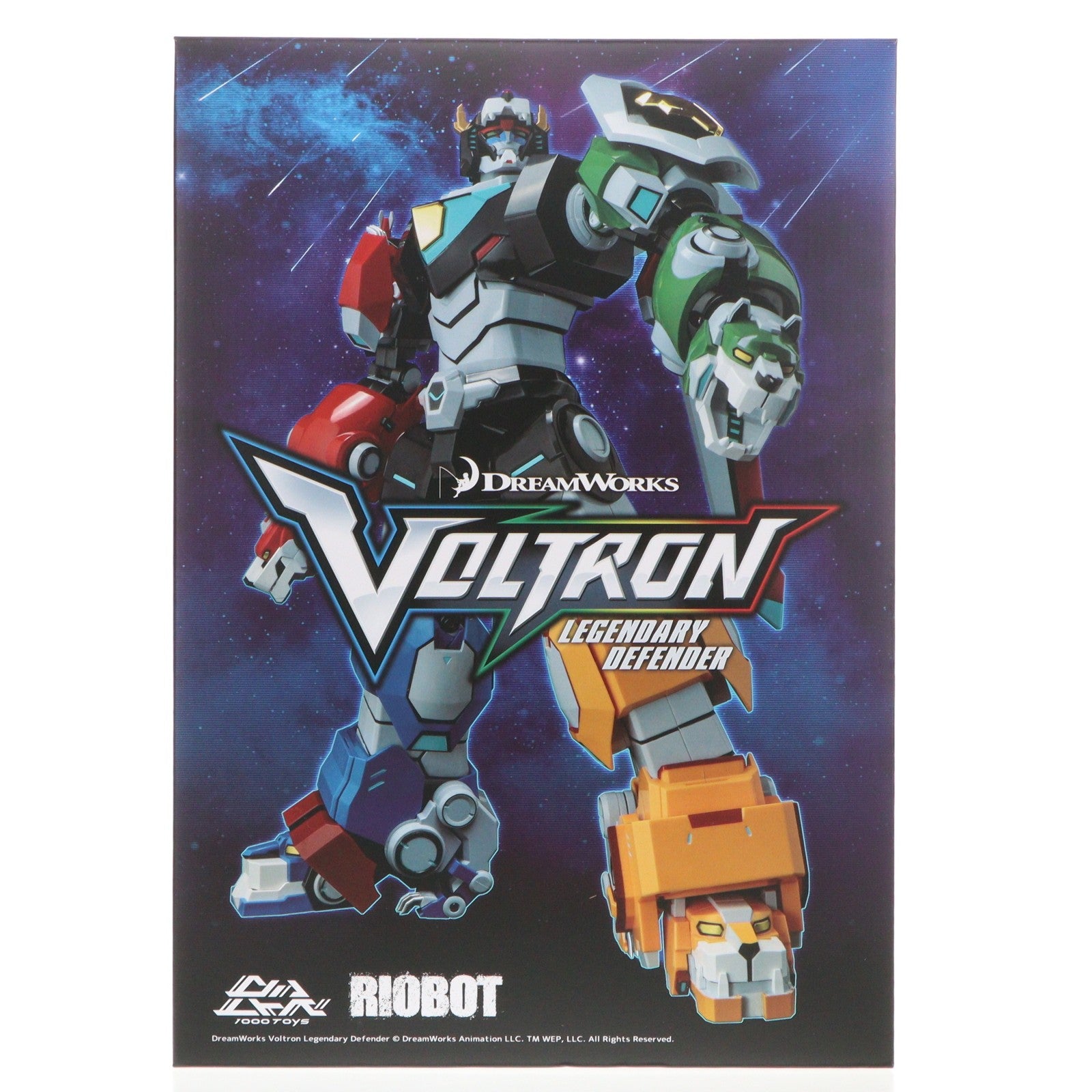 【中古即納】[FIG] RIOBOT ヴォルトロン ヴォルトロン レジェンダリー ディフェンダー 完成品 可動フィギュア 1000toys/千値練(せんちねる)(20241228)