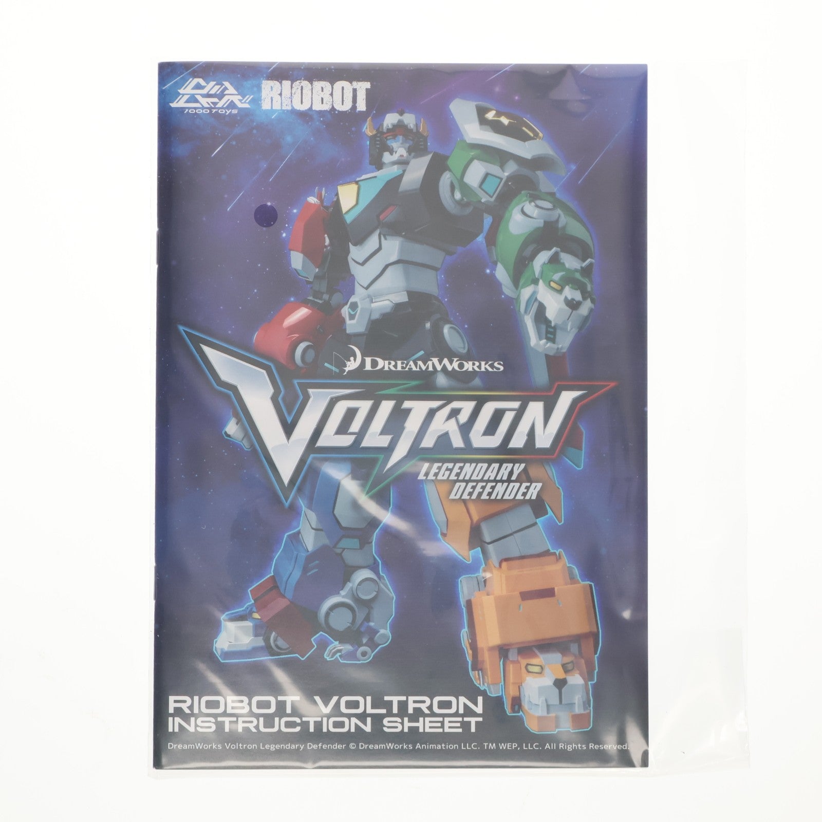 【中古即納】[FIG] RIOBOT ヴォルトロン ヴォルトロン レジェンダリー ディフェンダー 完成品 可動フィギュア 1000toys/千値練(せんちねる)(20241228)
