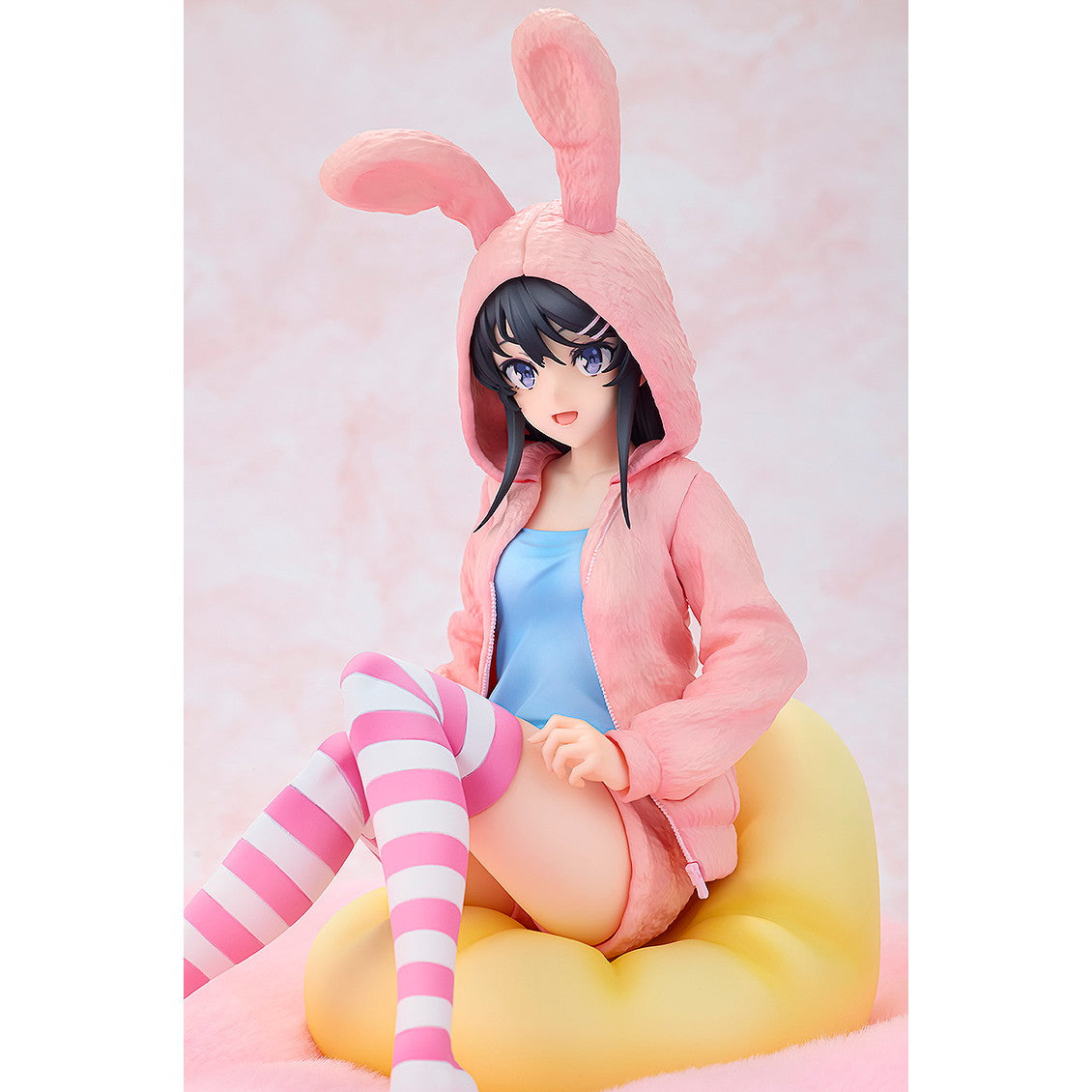 【中古即納】[FIG] 桜島麻衣(さくらじままい) フード☆るっく うさみみver. 青春ブタ野郎はランドセルガールの夢を見ない 1/7 完成品 フィギュア KADOKAWA(カドカワ)(20250330)