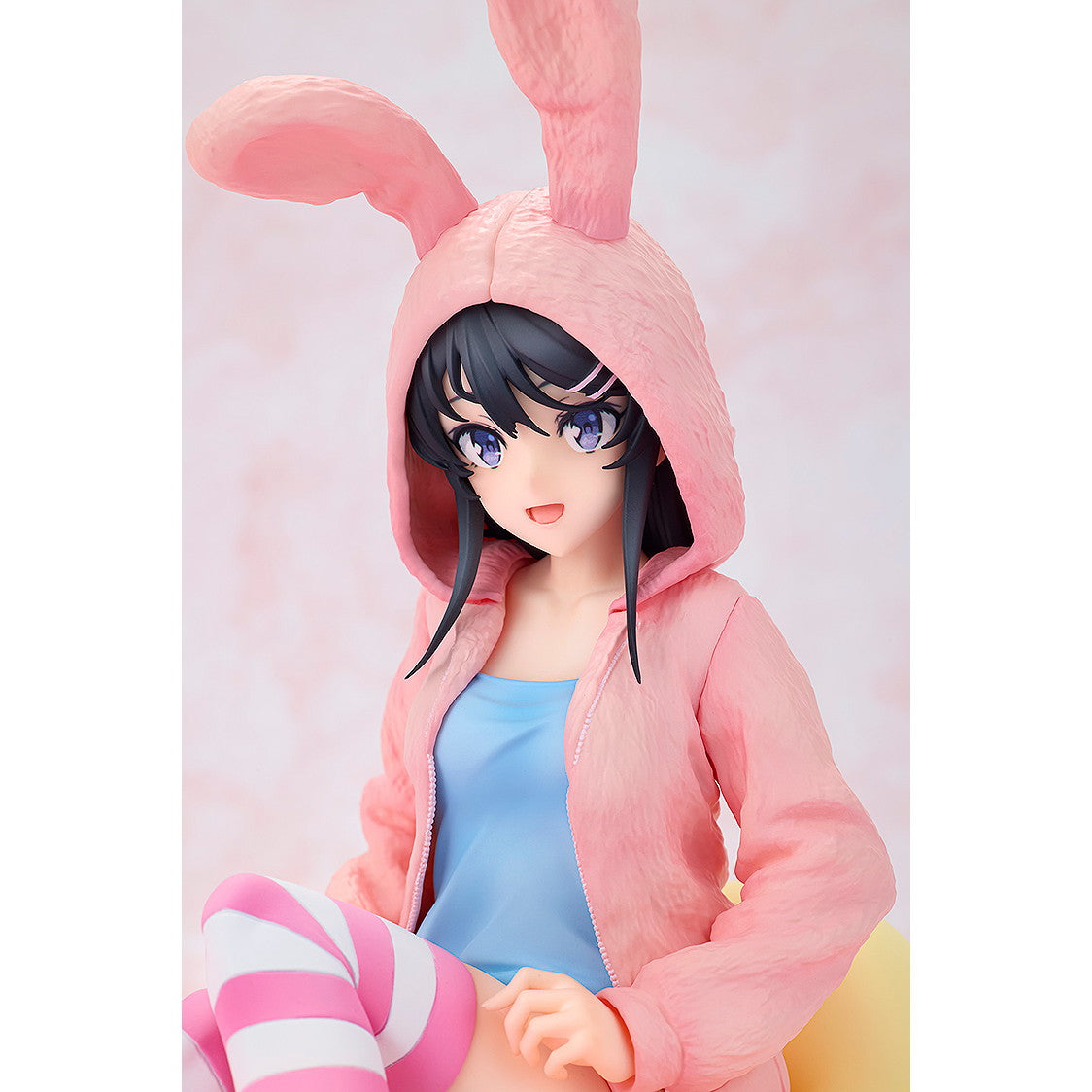 【中古即納】[FIG] 桜島麻衣(さくらじままい) フード☆るっく うさみみver. 青春ブタ野郎はランドセルガールの夢を見ない 1/7 完成品 フィギュア KADOKAWA(カドカワ)(20250330)