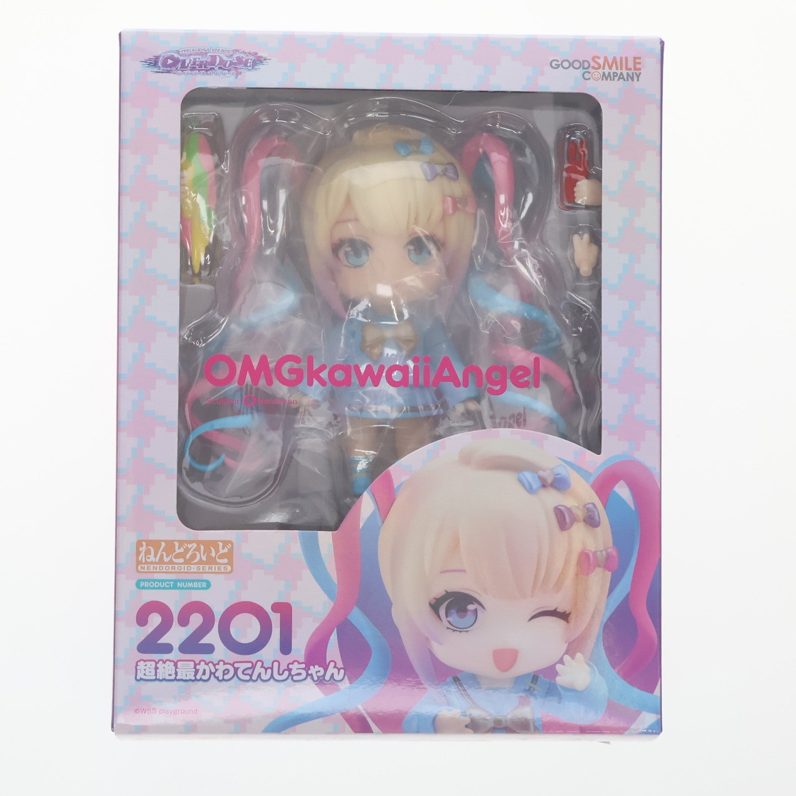 【中古即納】[FIG] GOODSMILE ONLINE SHOP限定特典付属 ねんどろいど 2201 超絶最かわてんしちゃん NEEDY GIRL OVERDOSE(ニーディーガールオーバードーズ) 完成品 可動フィギュア グッドスマイルカンパニー(20231222)