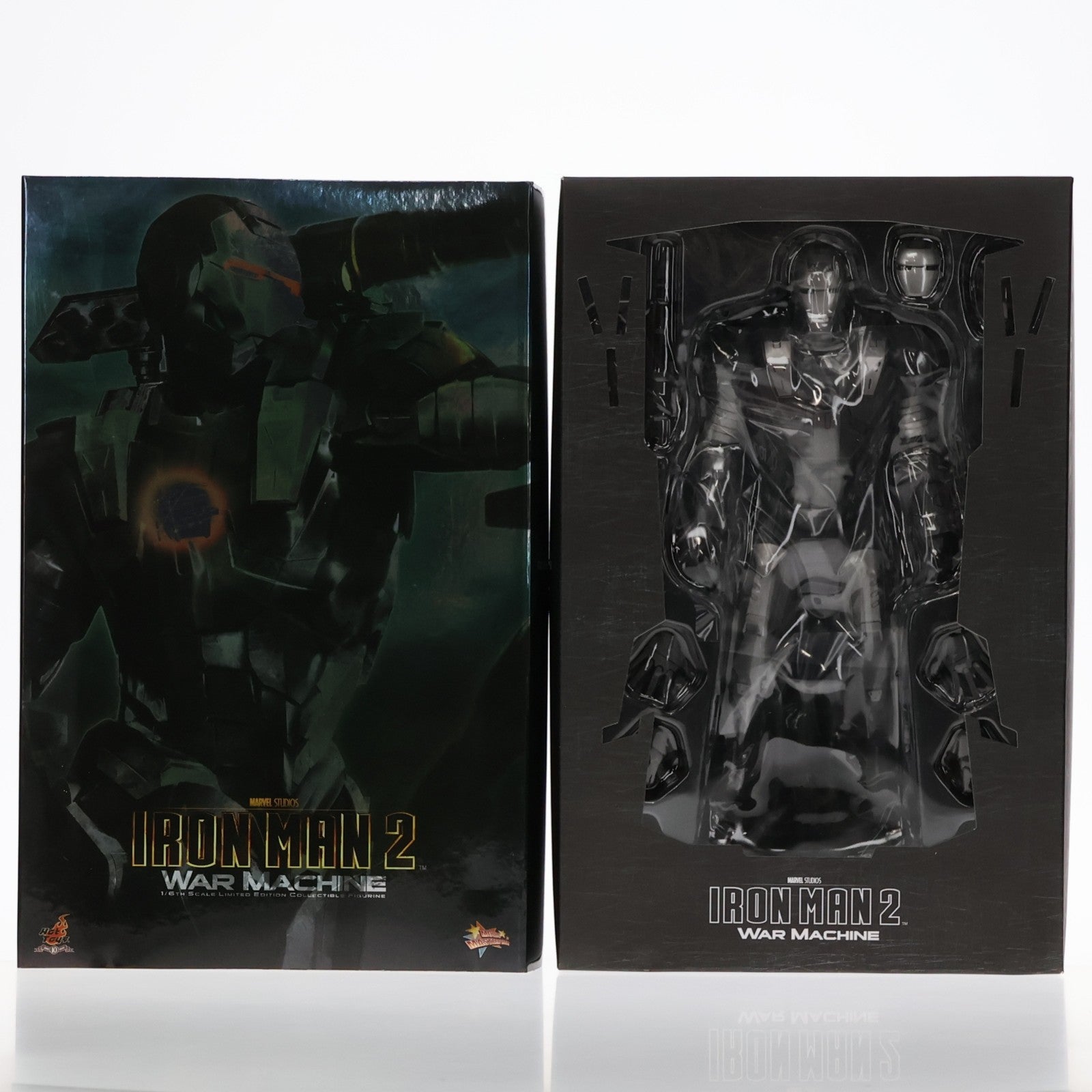 【中古即納】[FIG] ムービー・マスターピース ウォーマシーン アイアンマン2 1/6 完成品 可動フィギュア(MM#120) ホットトイズ(20101031)