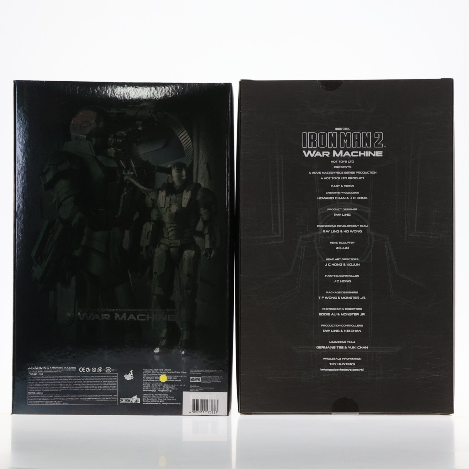 【中古即納】[FIG] ムービー・マスターピース ウォーマシーン アイアンマン2 1/6 完成品 可動フィギュア(MM#120) ホットトイズ(20101031)