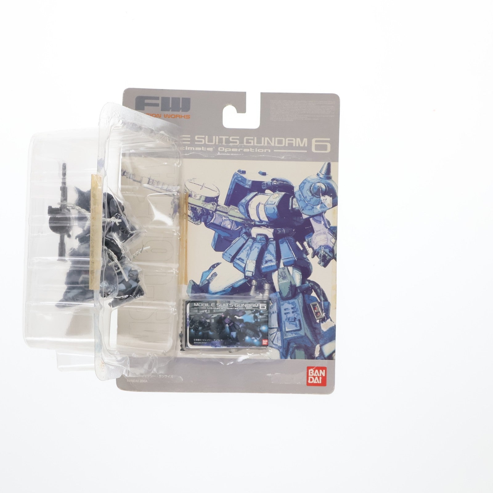 【中古即納】[FIG] (単品)(食玩) FW ガンダムアルティメットオペレーション6 MS-06R-1A 高機動型ザクII 黒い三連星 フィギュア バンダイ(20040614)