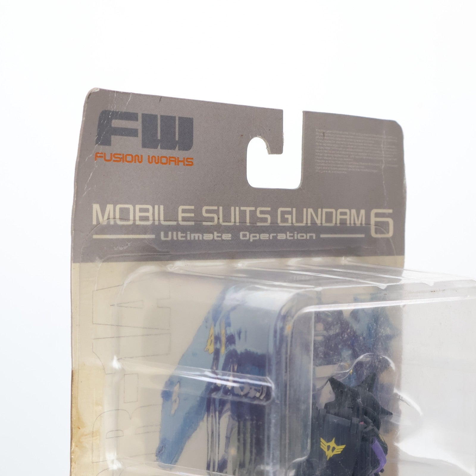 【中古即納】[FIG] (単品)(食玩) FW ガンダムアルティメットオペレーション6 MS-06R-1A 高機動型ザクII 黒い三連星 ガイア機 フィギュア バンダイ(20040614)