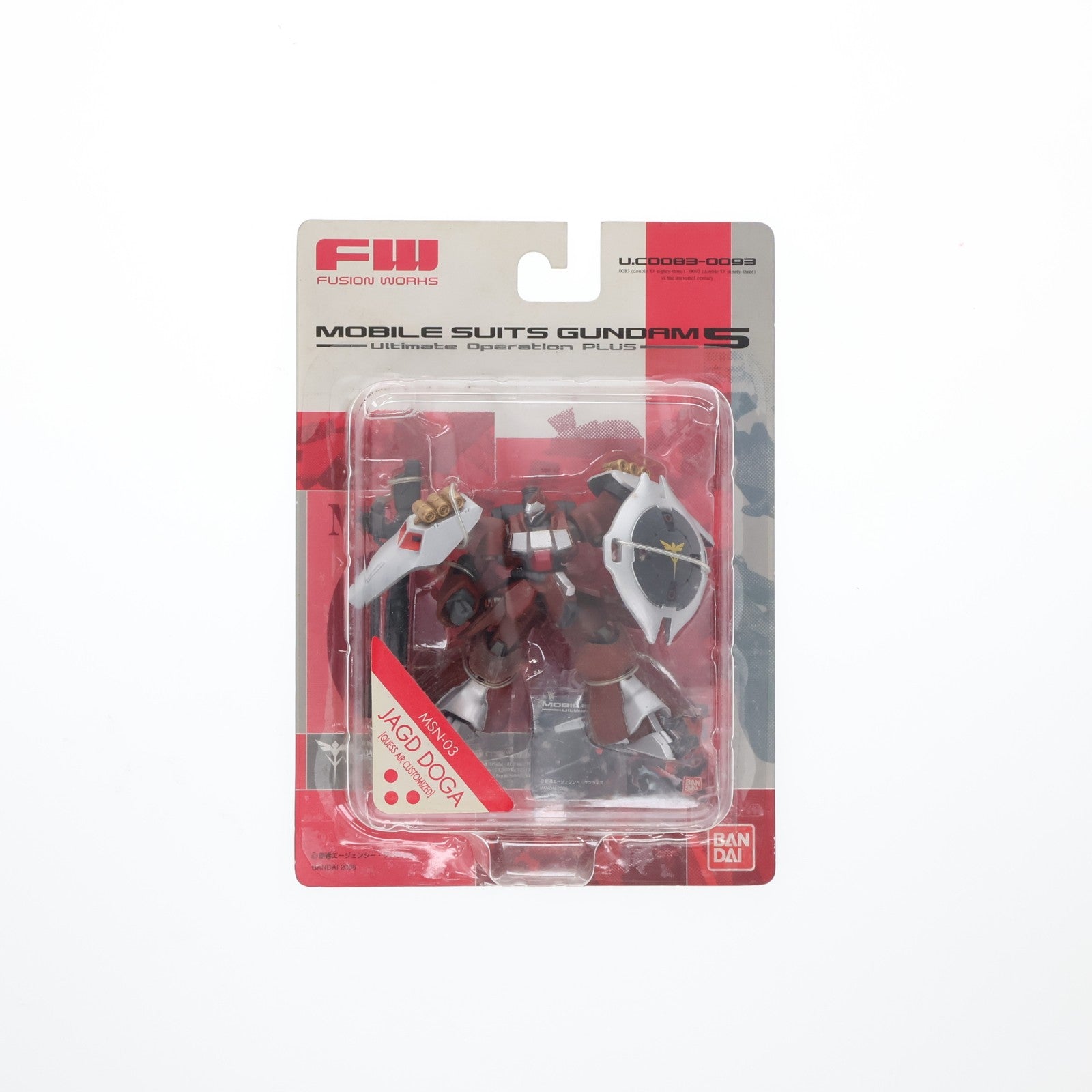 【中古即納】[FIG] (単品)(食玩) ヤクト・ドーガ クェス・エア専用機専用機 FW ガンダムアルティメットオペレーション プラス5 機動戦士ガンダム 逆襲のシャア フィギュア バンダイ(20090911)