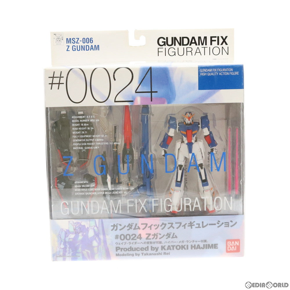 【中古即納】[FIG] GUNDAM FIX FIGURATION #0024 Zガンダム 機動戦士Zガンダム 完成品 可動フィギュア バンダイ(20050101)