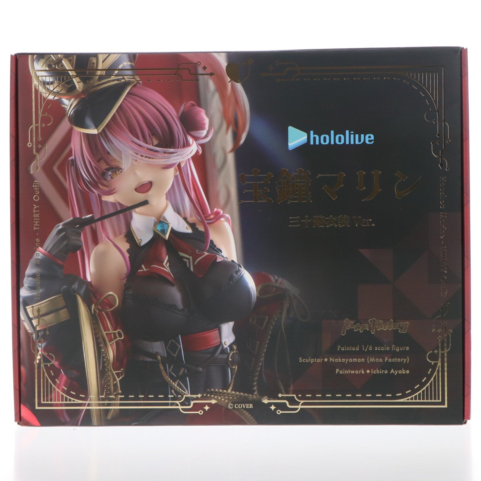 【中古即納】[FIG] 宝鐘マリン(ほうしょうまりん) 三十路衣装Ver. ホロライブプロダクション 1/6 完成品 フィギュア マックスファクトリー(20251129)
