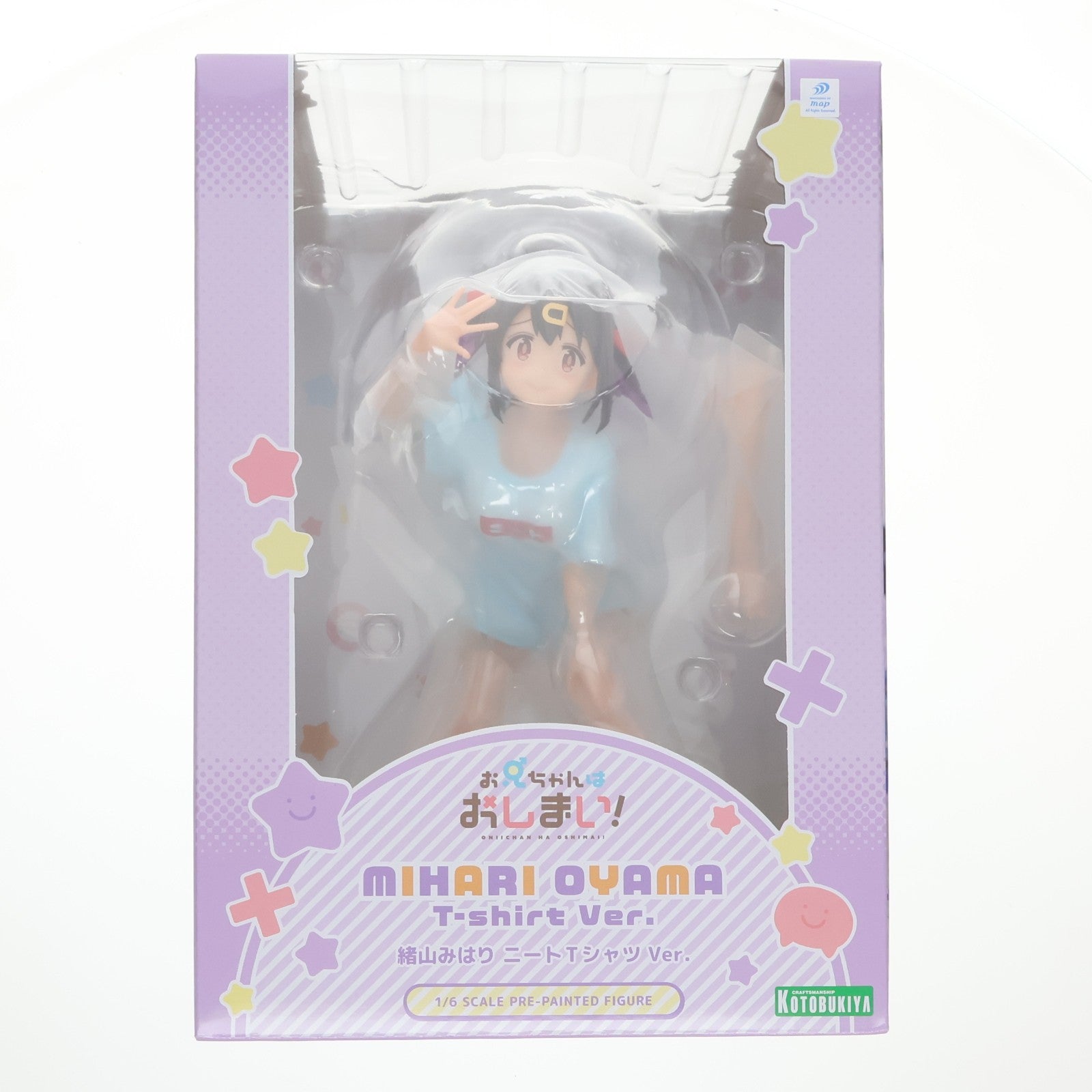 【中古即納】[FIG] コトブキヤショップ限定特典付属 緒山みはり(おやまみはり) ニートTシャツ Ver. お兄ちゃんはおしまい! 1/6 完成品 フィギュア(PV231) コトブキヤ(20251126)