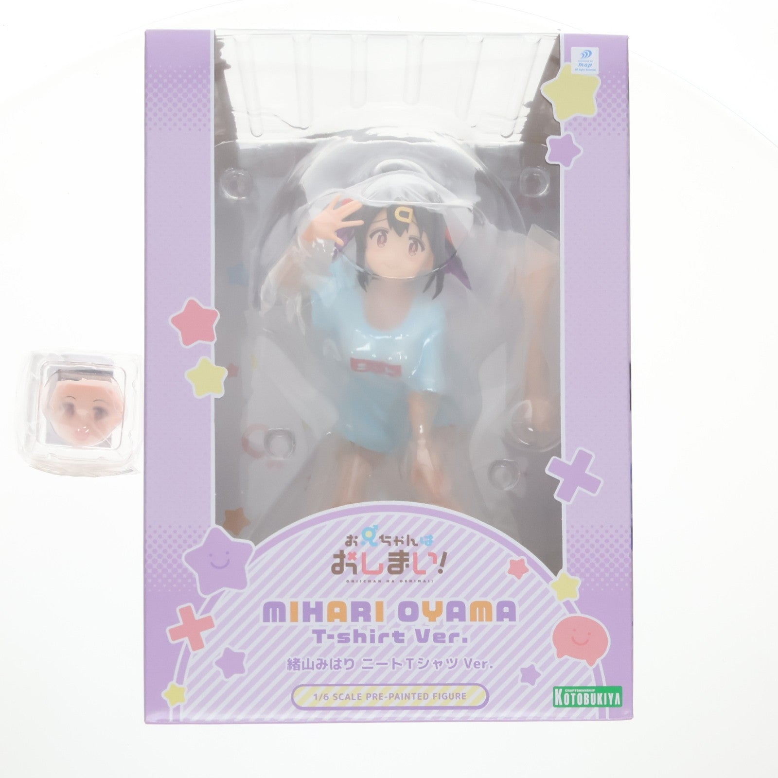 【中古即納】[FIG] コトブキヤショップ限定特典付属 緒山みはり(おやまみはり) ニートTシャツ Ver. お兄ちゃんはおしまい! 1/6 完成品 フィギュア(PV231) コトブキヤ(20251126)