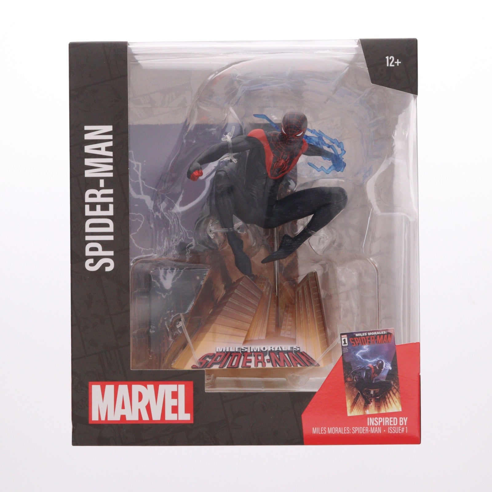 【中古即納】[FIG] カード付属 #009 マイルス・モラレス(ダイク・ルアン/Miles Morales: Spider-Man Vol.2 #1) マーベル・コミック スパイダーマン 1/10 完成品 シーン・フィギュア マクファーレン・トイズ(20241031)