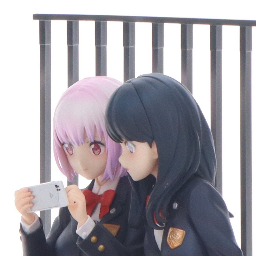 【中古即納】[FIG] SHIBUYA SCRAMBLE FIGURE 新条アカネ&宝多六花(しんじょうあかね&たからだりっか) SSSS.GRIDMAN(グリッドマン) 1/7 完成品 フィギュア eStream(20250930)