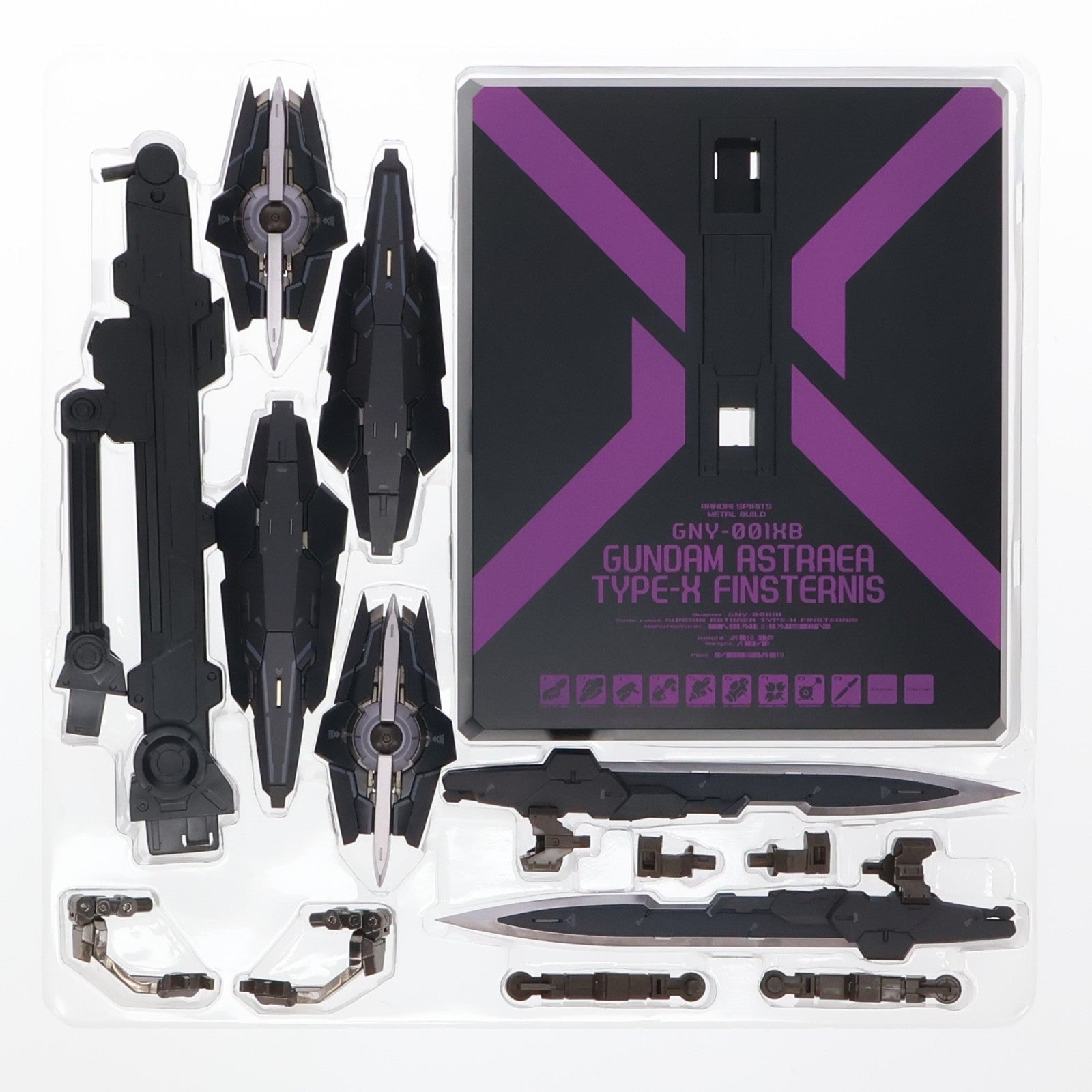 【中古即納】[FIG] 魂ウェブ商店限定 METAL BUILD ガンダムアストレアTYPE-Xフィンスターニス 機動戦士ガンダム00(ダブルオー) 完成品 可動フィギュア バンダイスピリッツ(20211231)