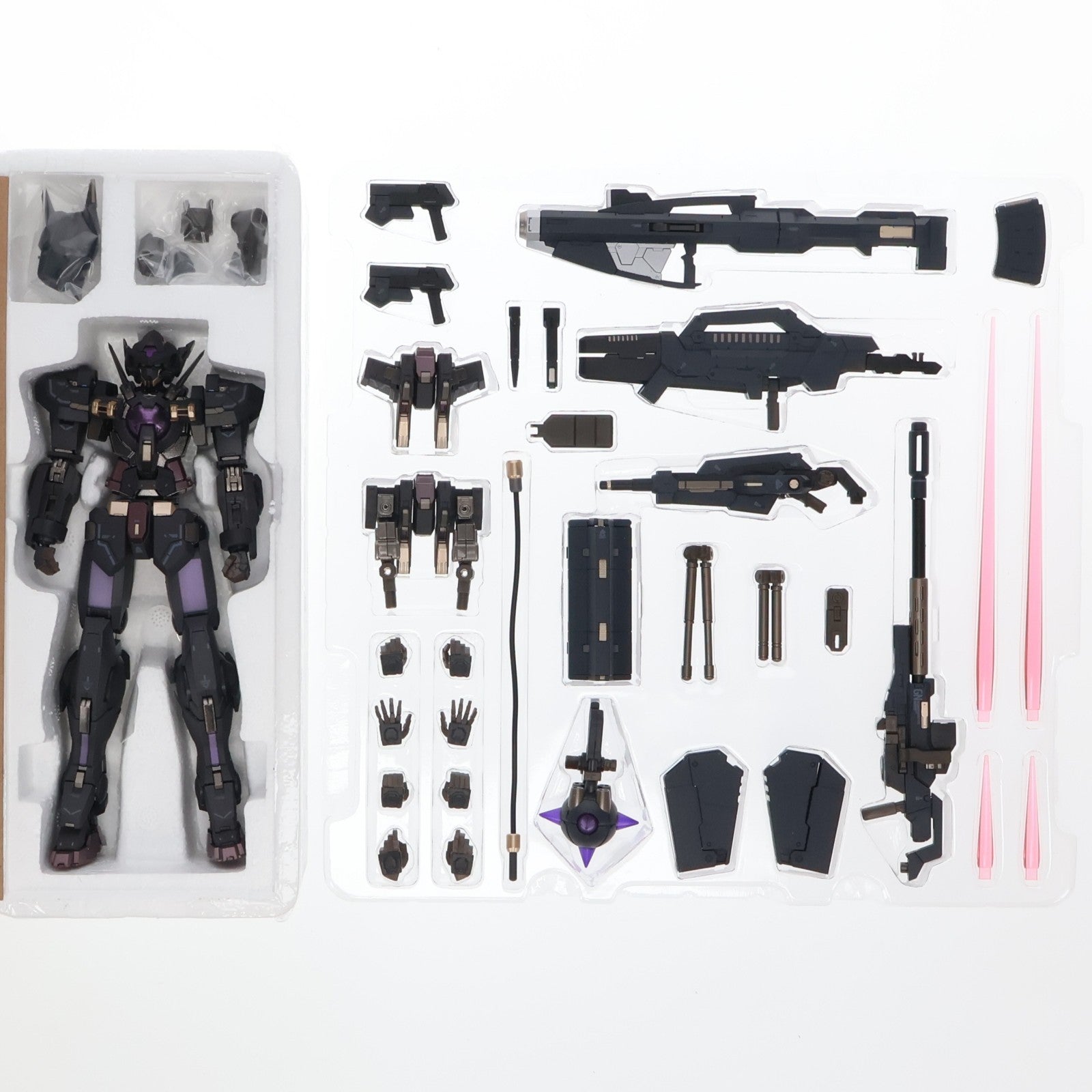 【中古即納】[FIG] 魂ウェブ商店限定 METAL BUILD ガンダムアストレアTYPE-Xフィンスターニス 機動戦士ガンダム00(ダブルオー) 完成品 可動フィギュア バンダイスピリッツ(20211231)