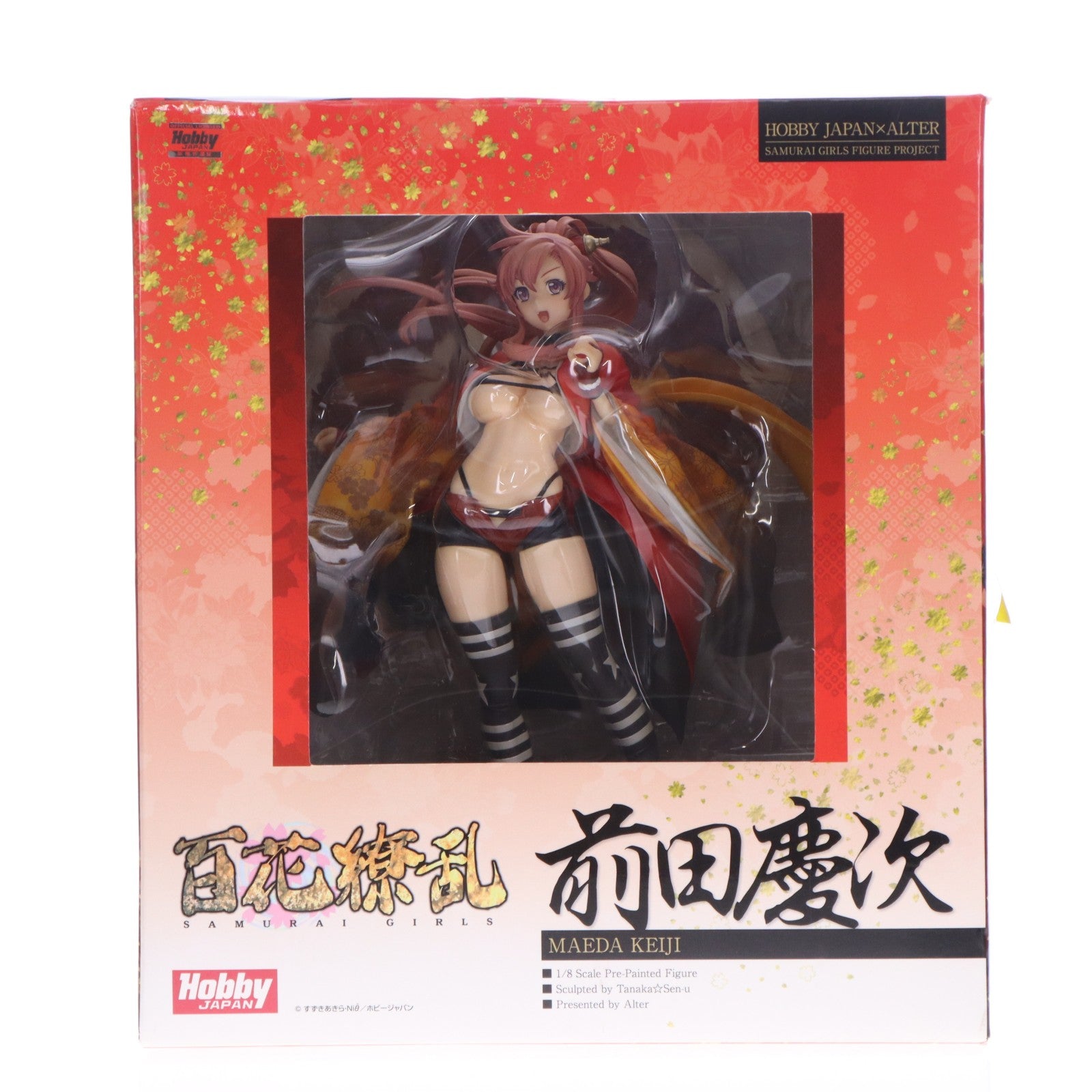 【中古即納】[FIG] 前田慶次(まえだけいじ) 限定版 百花繚乱 1/8 完成品 フィギュア 月刊ホビージャパン誌上通販&オンラインショップ限定 ホビージャパン/アルター(20131130)
