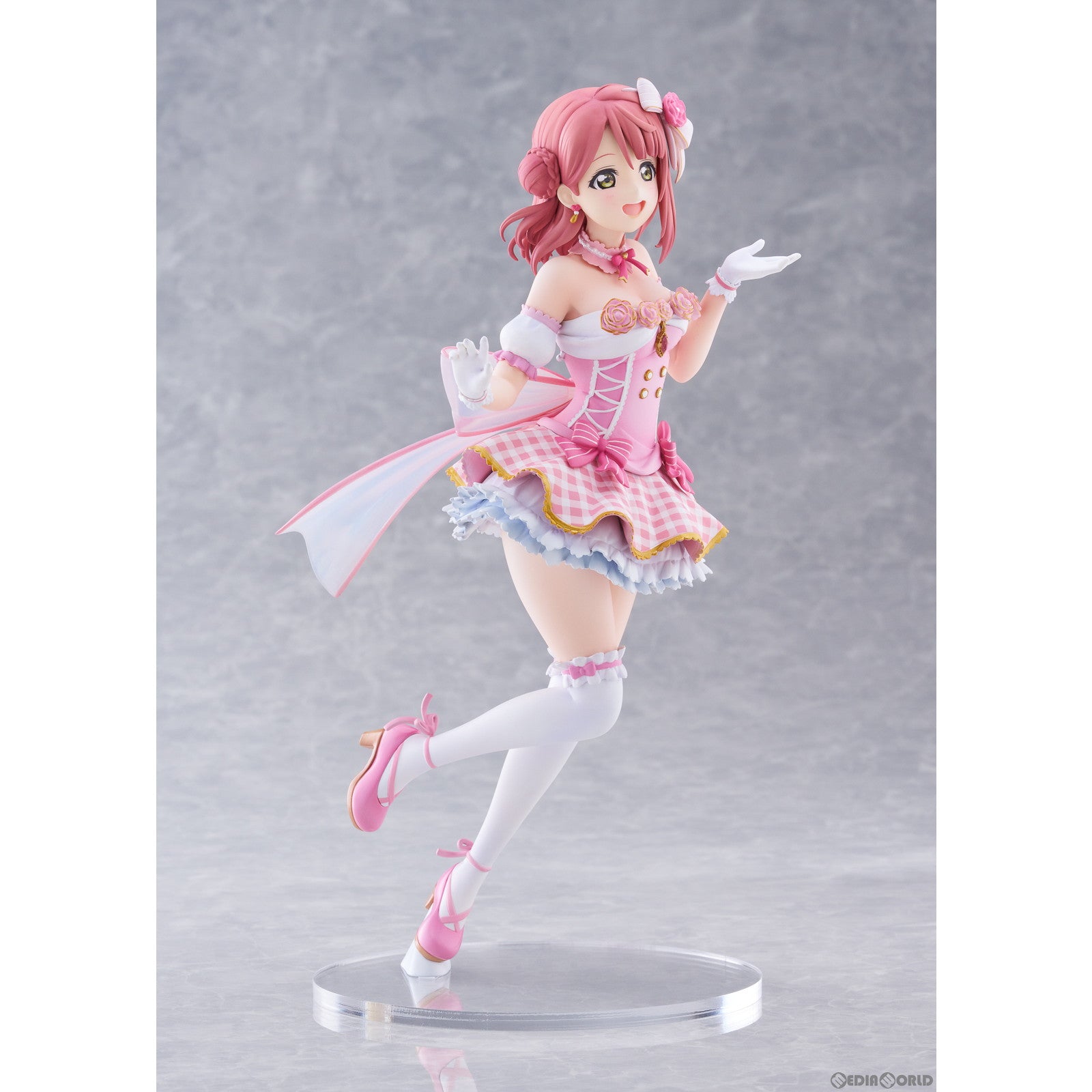 【中古即納】[FIG] 上原歩夢(うえはらあゆむ) ラブライブ!虹ヶ咲学園スクールアイドル同好会 1/7 完成品 フィギュア(PF314) PLUM(プラム)(20240430)