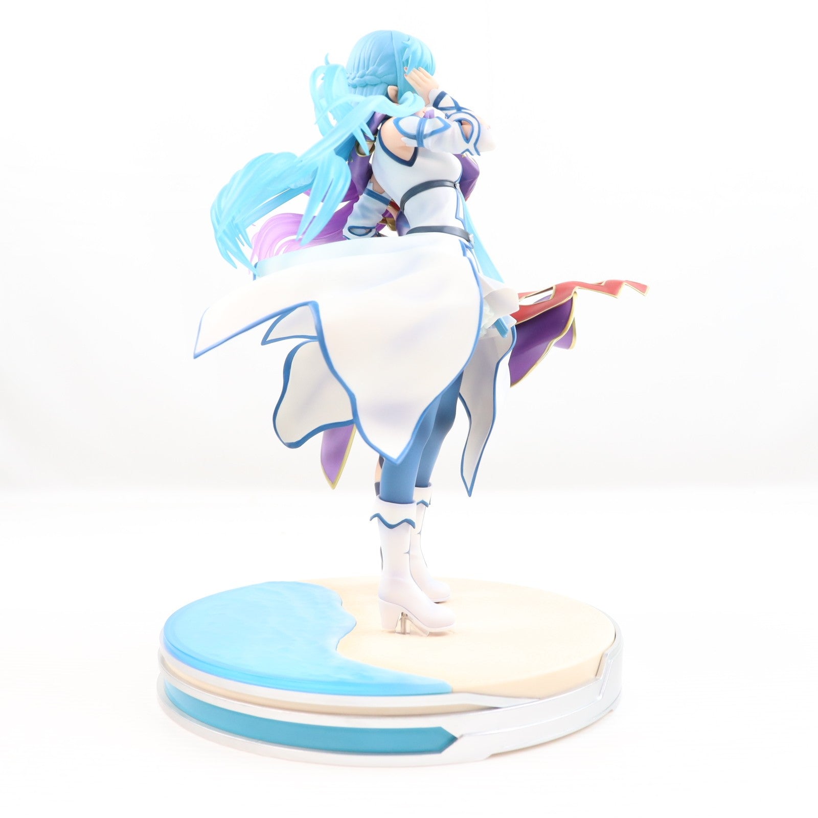 【中古即納】[FIG] SHIBUYA SCRAMBLE FIGURE アスナ&ユウキ -Ending Ver.- ソードアート・オンライン 1/7 完成品 フィギュア eStream(20250930)