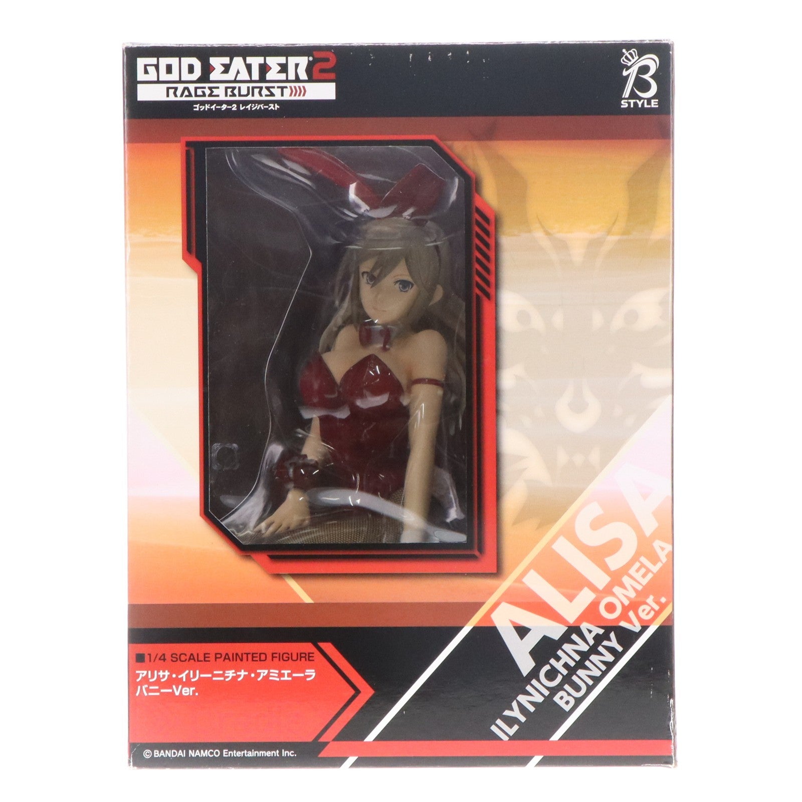 【中古即納】[FIG] B-style アリサ・イリーニチナ・アミエーラ バニーVer. ゴッドイーター2 レイジバースト 1/4完成品 フィギュア FREEing(フリーイング)(20170611)