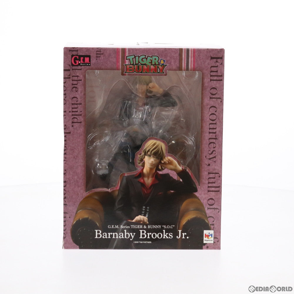 【中古即納】[FIG] G.E.M.シリーズ S.O.C バーナビー・ブルックス Jr. TIGER & BUNNY(タイガー&バニー) 完成品 フィギュア 一部店舗&オンラインショップ限定 メガハウス(20180331)