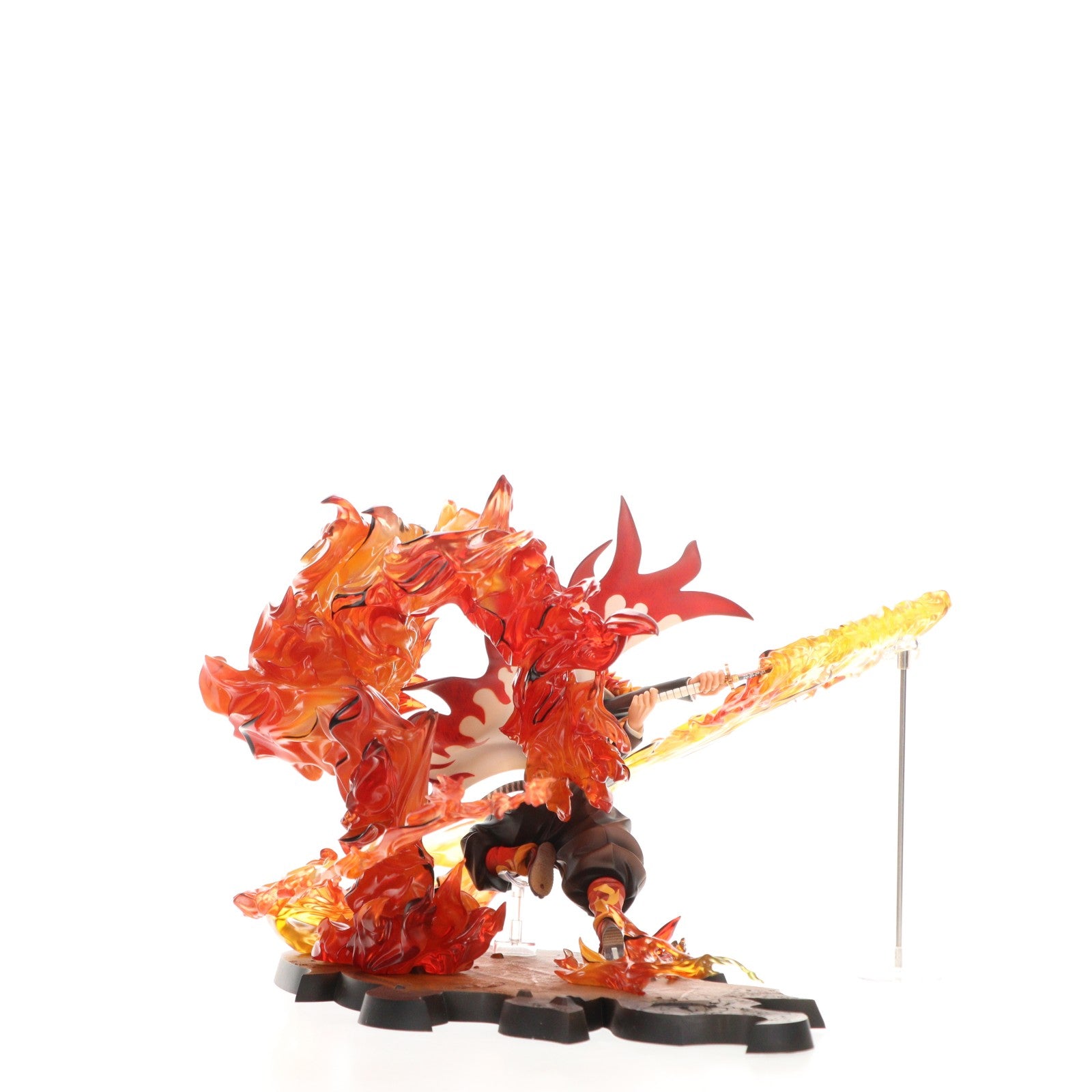 【中古即納】[FIG] Precious G.E.M.シリーズ 煉獄杏寿郎(れんごくきょうじゅろう) 炎の呼吸・伍ノ型『炎虎』 鬼滅の刃 完成品 フィギュア プレミアムバンダイ&オンラインショップ限定 メガハウス(20230831)