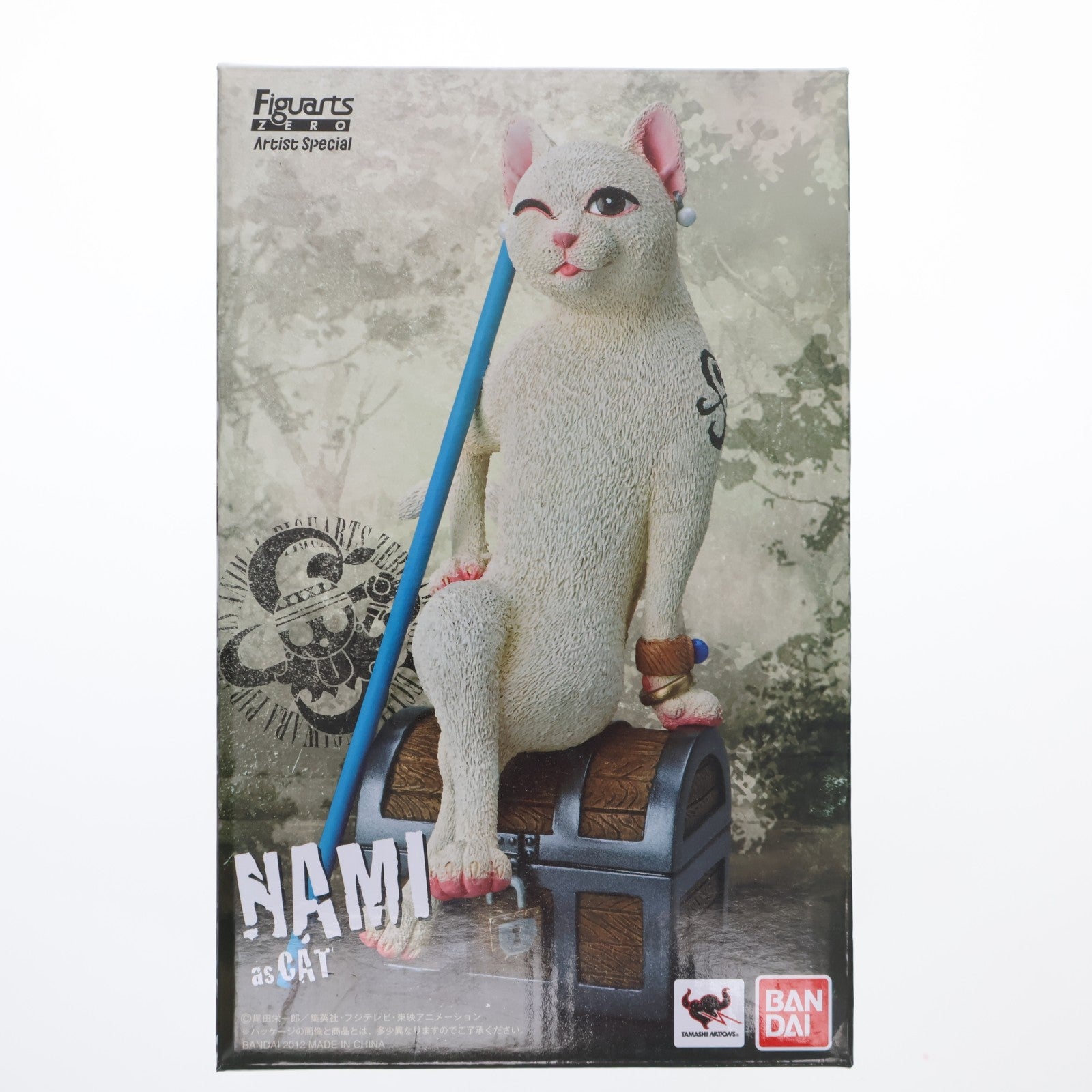 【中古即納】[FIG] 魂ウェブ商店限定 フィギュアーツZERO Artist Special ナミ as ネコ ONE PIECE(ワンピース) 完成品 フィギュア バンダイ(20120531)
