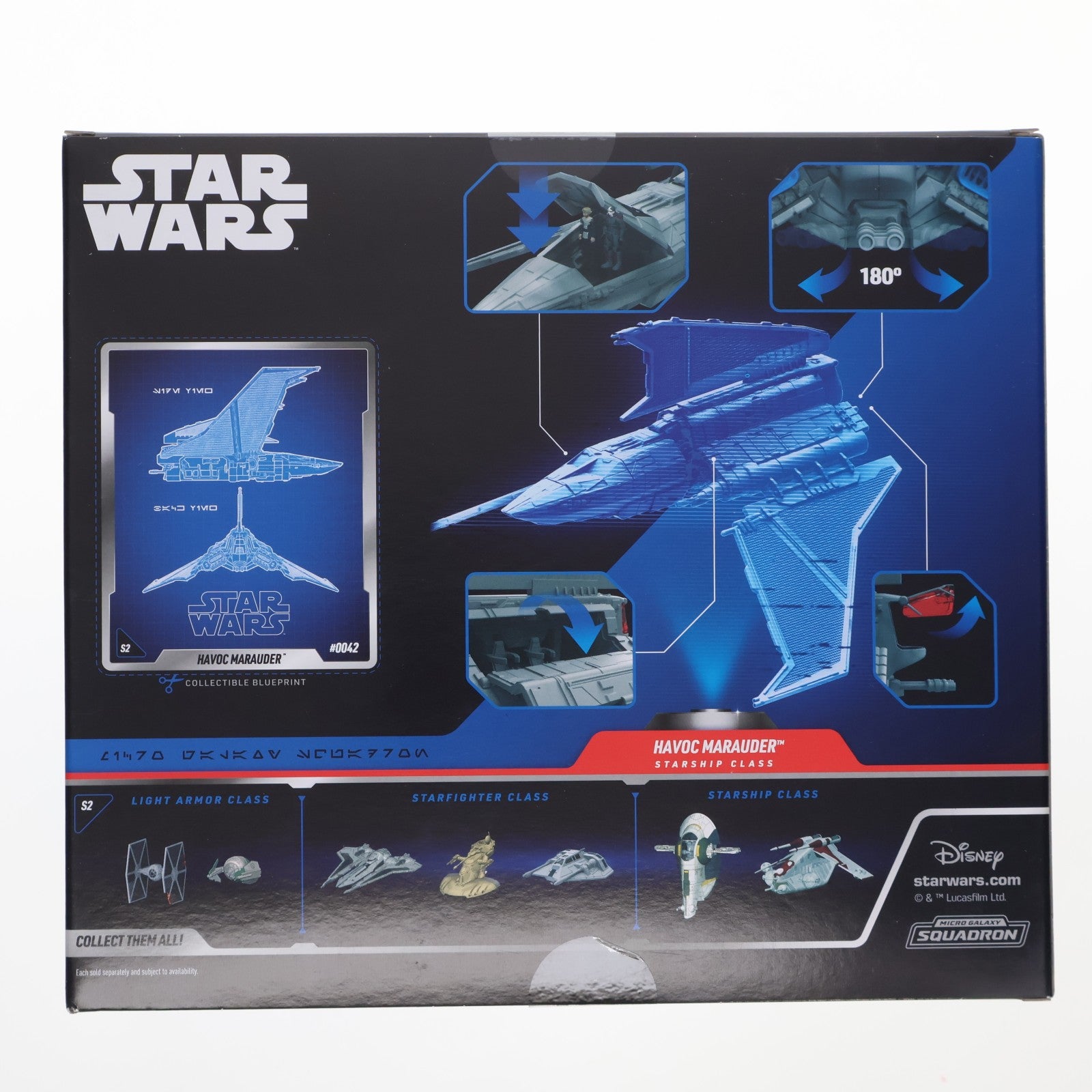 【中古即納】[FIG] マイクロ・ギャラクシー スターシップ・クラス ハヴォック・マローダー STAR WARS(スター・ウォーズ) 完成品 可動フィギュア Jazwares(ジャズウェアズ)(20230430)