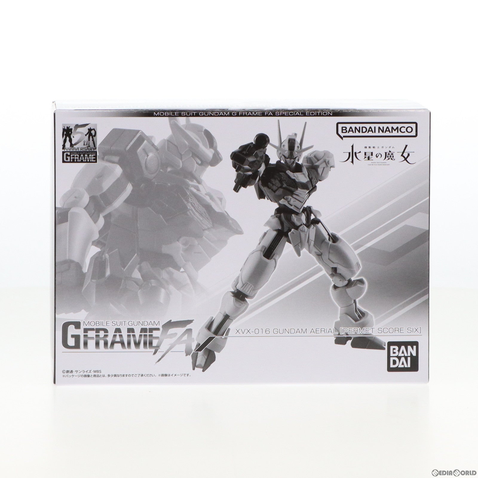【中古即納】[FIG] (食玩) プレミアムバンダイ限定 機動戦士ガンダム GフレームFA ガンダムエアリアル(パーメットスコア・シックス) 機動戦士ガンダム 水星の魔女 組立品 フィギュア バンダイ(20230831)