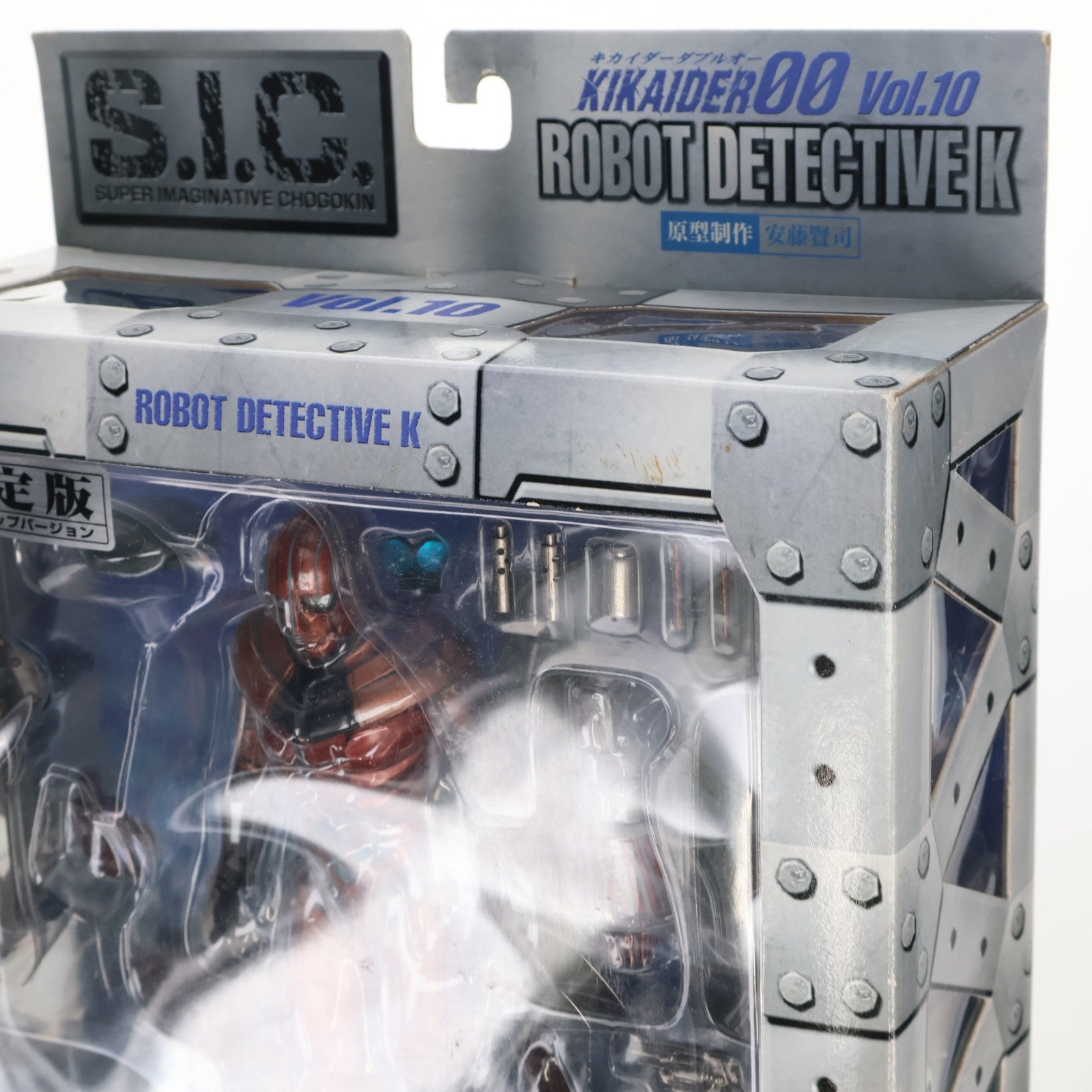 【中古即納】[FIG] S.I.C. VOL.10 ロボット刑事K パワーアップVer. 限定版 KIKAIDER00(キカイダーダブルオー) 完成品 フィギュア バンダイ(20170101)