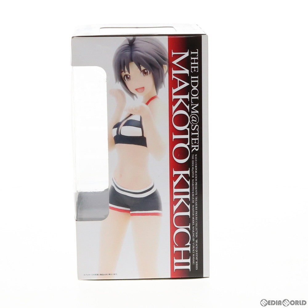 【中古即納】[FIG] BEACH QUEENS(ビーチクイーンズ) 菊地真(きくちまこと) アイドルマスター(THE IDOLM@STER) 1/10 完成品 フィギュア(NF-221) ウェーブ(WAVE)(20130619)