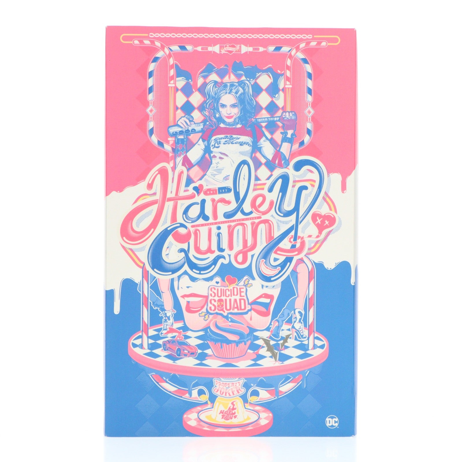 【中古即納】[FIG] ムービー・マスターピース ハーレイ・クイン スーサイド・スクワッド 1/6 完成品 可動フィギュア(MM#383) ホットトイズ(20170826)