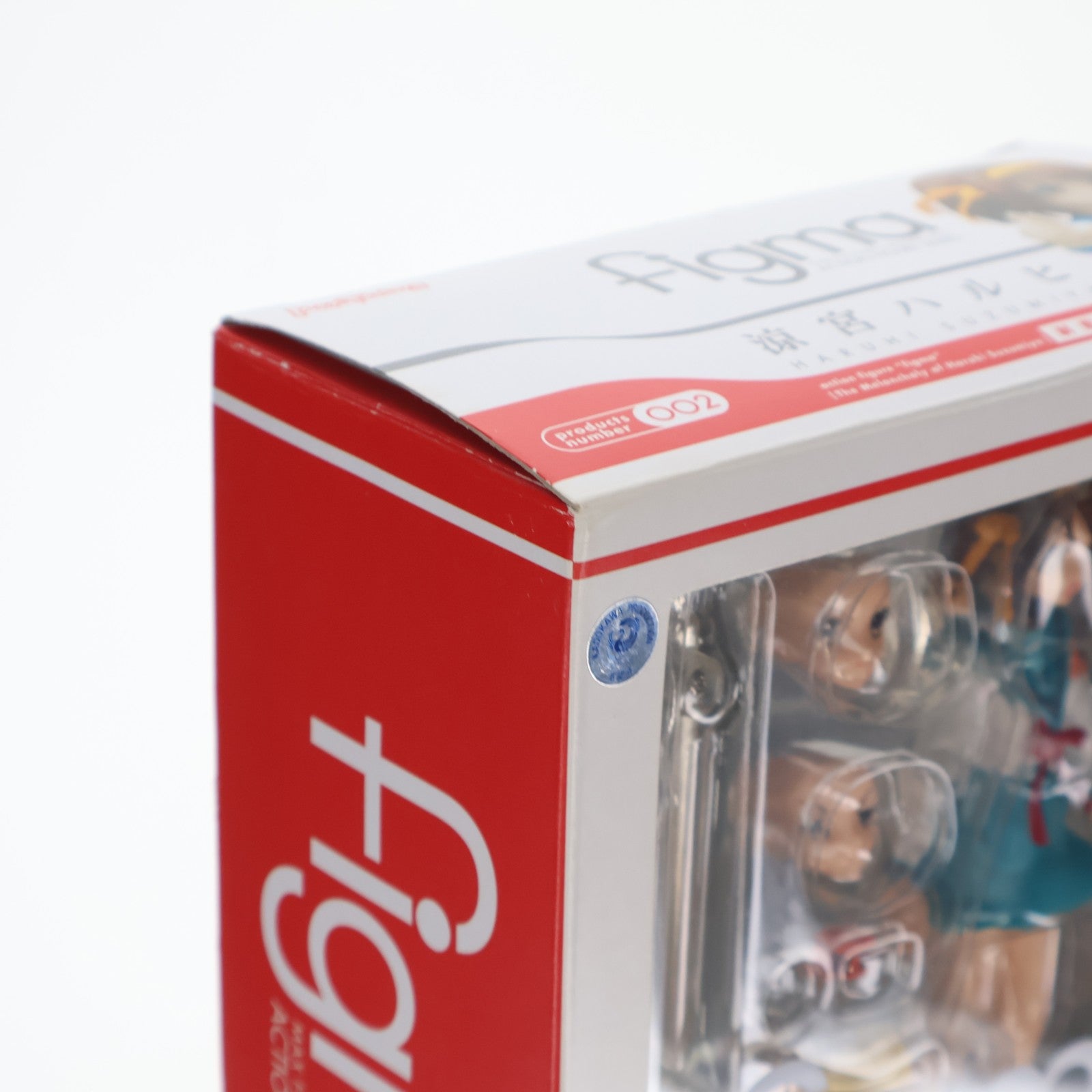 【中古即納】[FIG] figma(フィグマ) 002 涼宮ハルヒ(すずみやはるひ) 制服ver. 涼宮ハルヒの憂鬱 完成品 可動フィギュア マックスファクトリー(20080430)