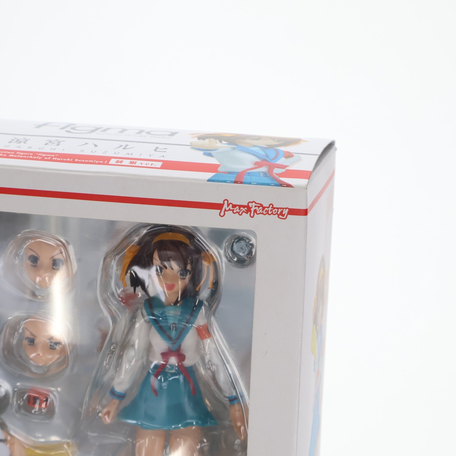 【中古即納】[FIG] figma(フィグマ) 002 涼宮ハルヒ(すずみやはるひ) 制服ver. 涼宮ハルヒの憂鬱 完成品 可動フィギュア マックスファクトリー(20080430)