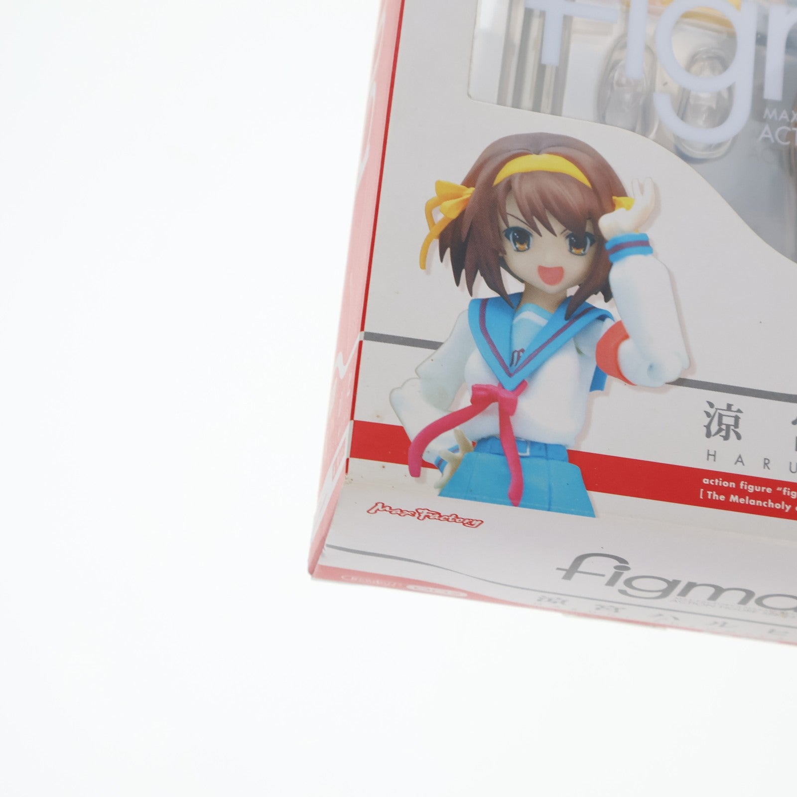 【中古即納】[FIG] figma(フィグマ) 002 涼宮ハルヒ(すずみやはるひ) 制服ver. 涼宮ハルヒの憂鬱 完成品 可動フィギュア マックスファクトリー(20080430)