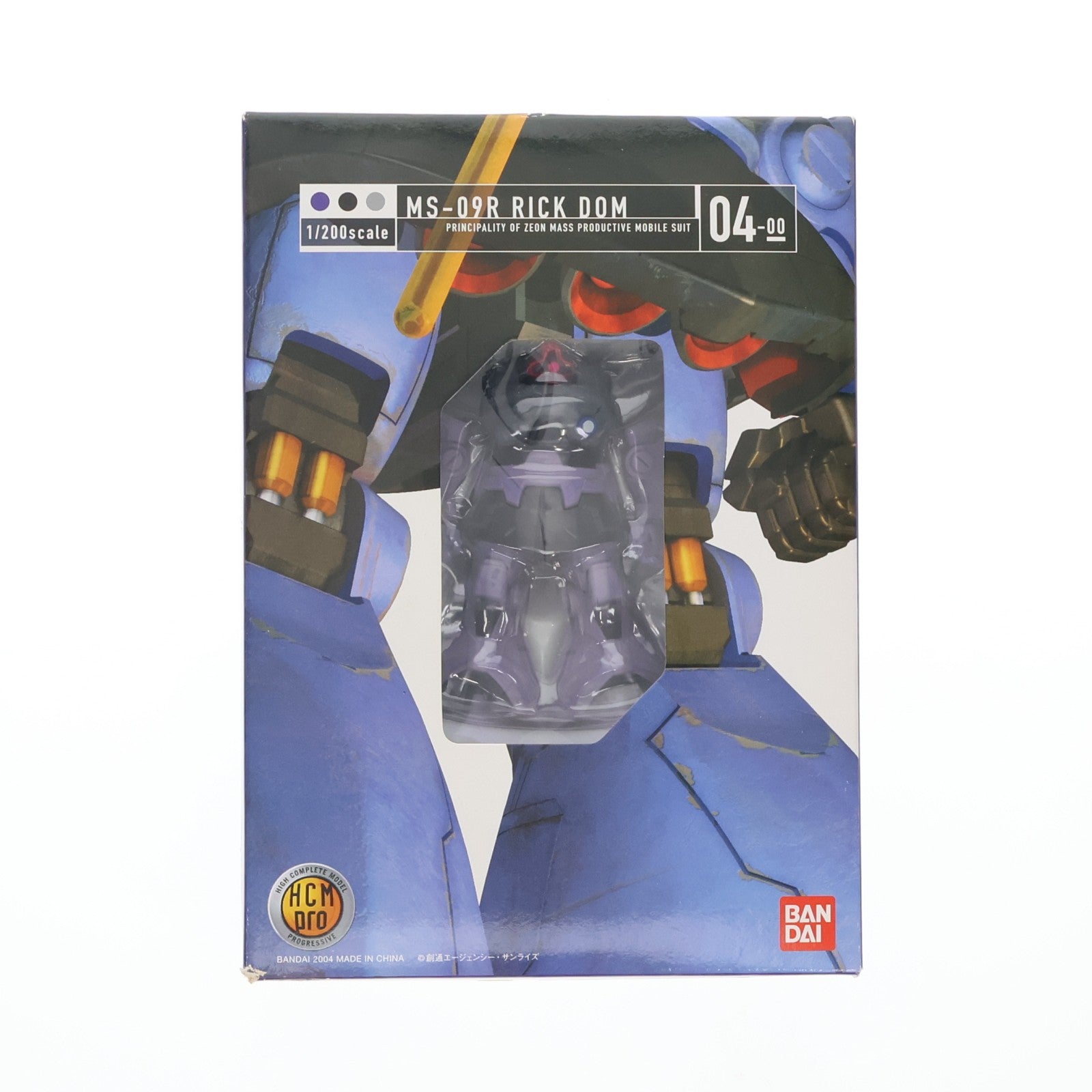 【中古即納】[FIG] HCM-Pro 04-00 MS-09R リック・ドム 機動戦士ガンダム 1/200 完成品 可動フィギュア バンダイ(20040611)