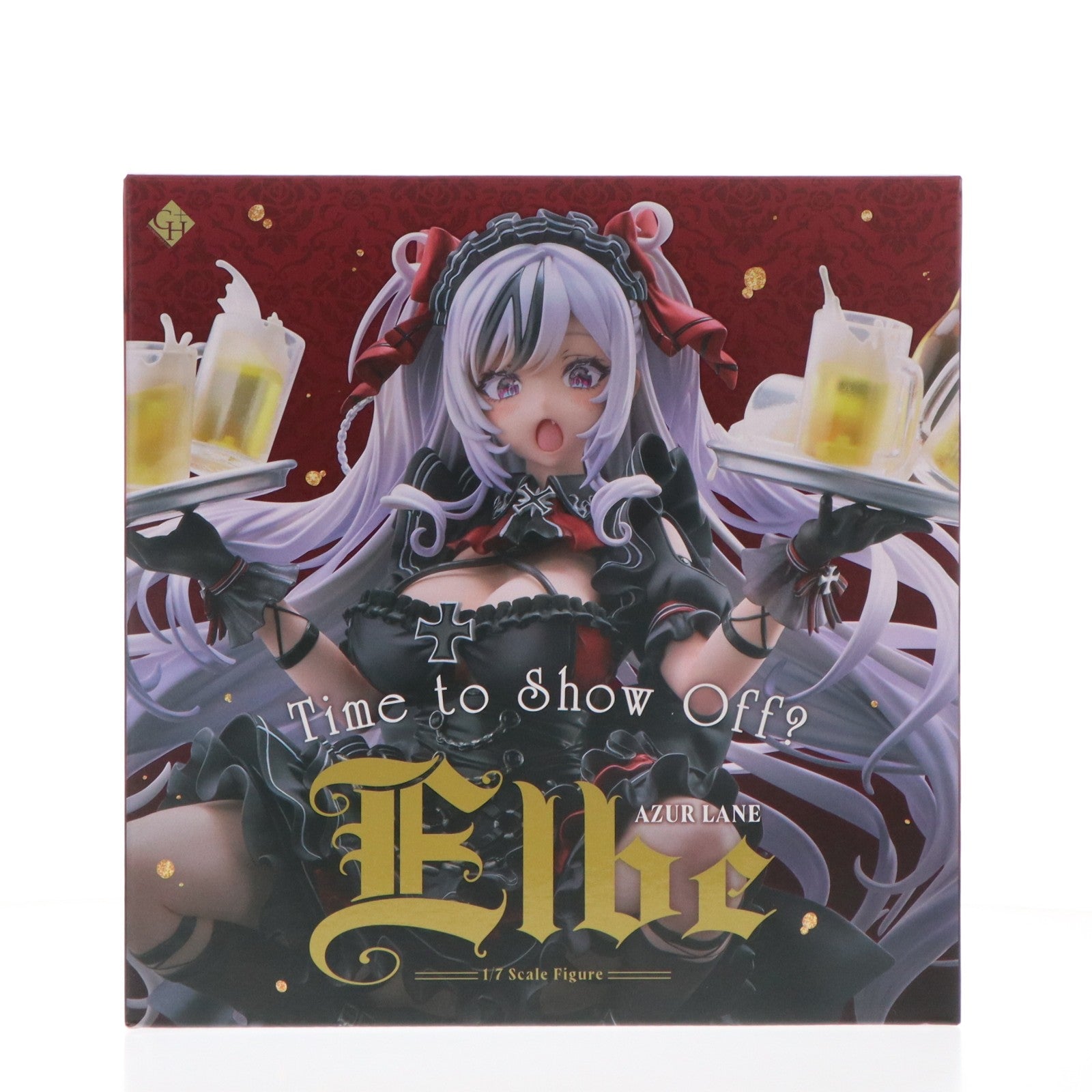 【中古即納】[FIG] エルベ 見せ場訪れず～ アズールレーン 1/7 完成品 フィギュア GOLDENHEAD+(ゴールデンヘッドプラス)(20250731)