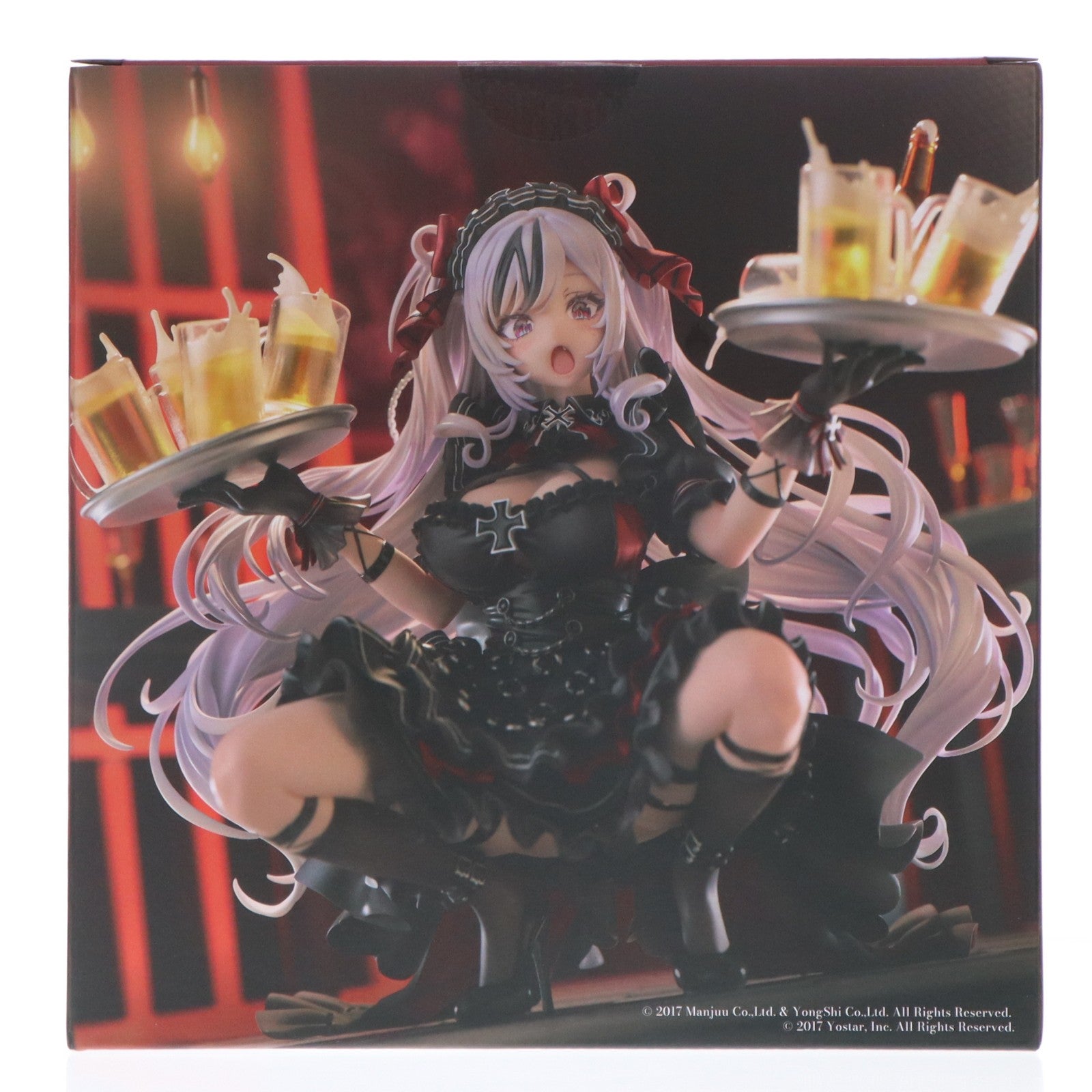 【中古即納】[FIG] エルベ 見せ場訪れず～ アズールレーン 1/7 完成品 フィギュア GOLDENHEAD+(ゴールデンヘッドプラス)(20250731)