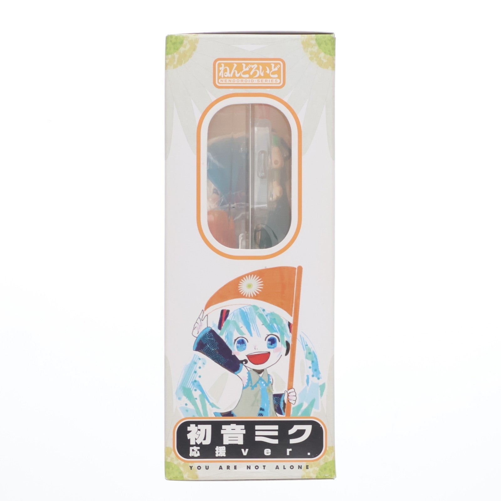 【中古即納】[FIG] ねんどろいど 170 初音ミク 応援Ver. キャラクター・ボーカル・シリーズ01 初音ミク 完成品 可動フィギュア グッドスマイルカンパニー(20110630)