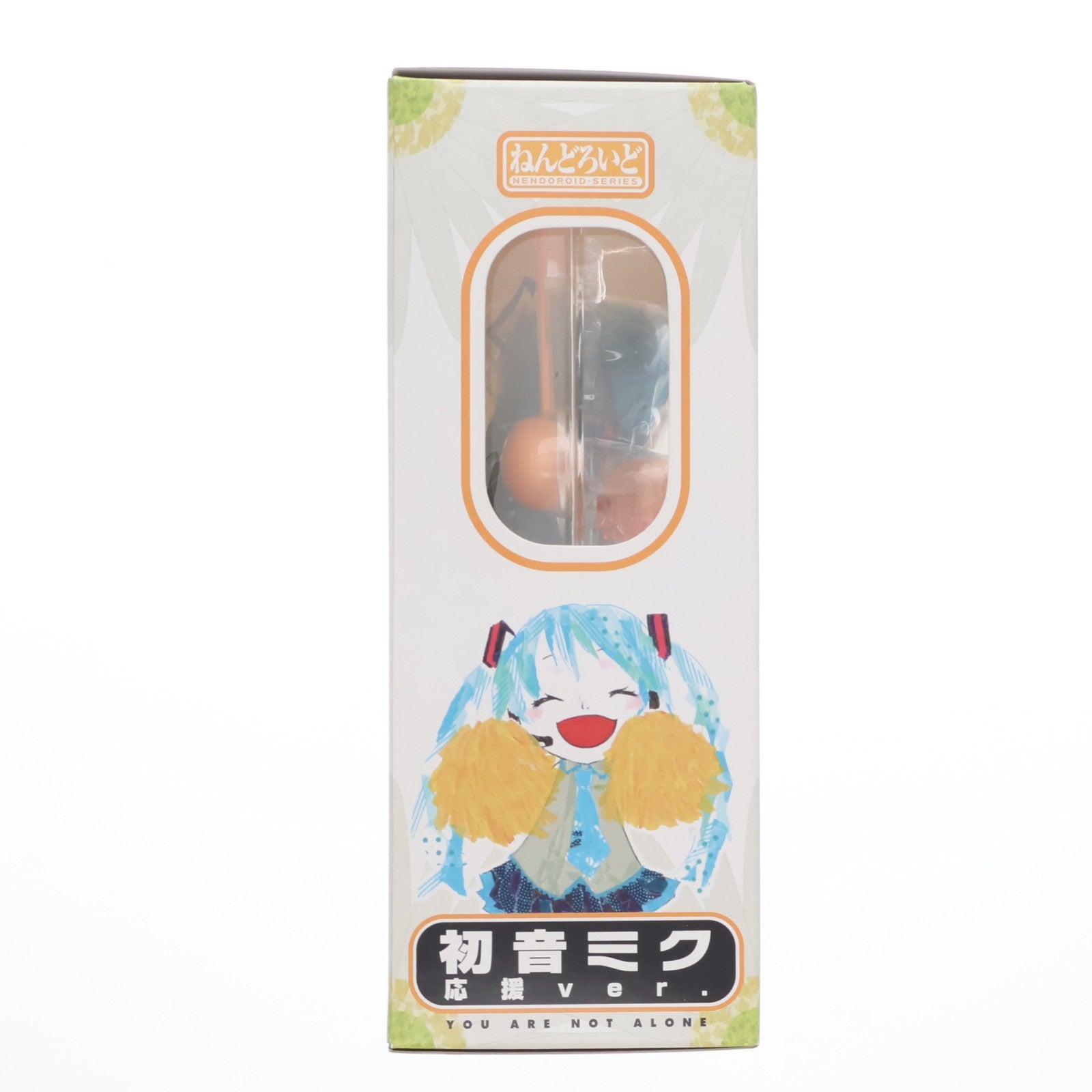【中古即納】[FIG] ねんどろいど 170 初音ミク 応援Ver. キャラクター・ボーカル・シリーズ01 初音ミク 完成品 可動フィギュア グッドスマイルカンパニー(20110630)
