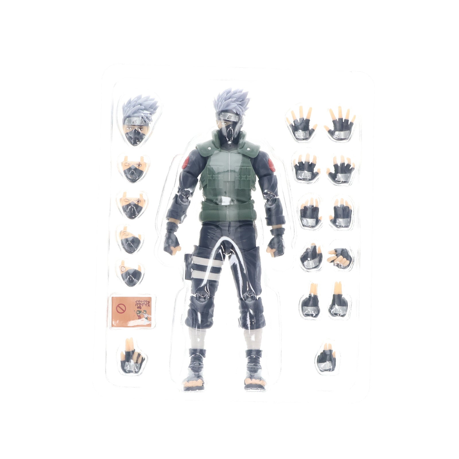 【中古即納】[FIG] (再販) S.H.Figuarts(フィギュアーツ) はたけカカシ -勇名轟く写輪眼の英雄- NARUTO-ナルト- 疾風伝 完成品 可動フィギュア バンダイスピリッツ(20241122)