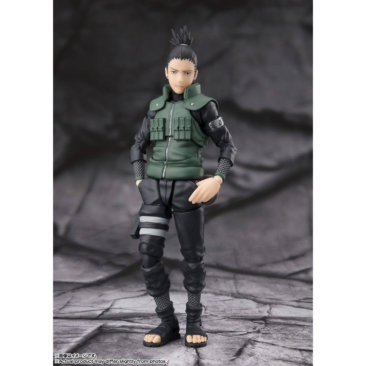 【中古即納】[FIG] S.H.Figuarts(フィギュアーツ) 奈良シカマル(ならしかまる) -十手先を見抜く頭脳- NARUTO-ナルト- 疾風伝 完成品 可動フィギュア バンダイスピリッツ(20250222)