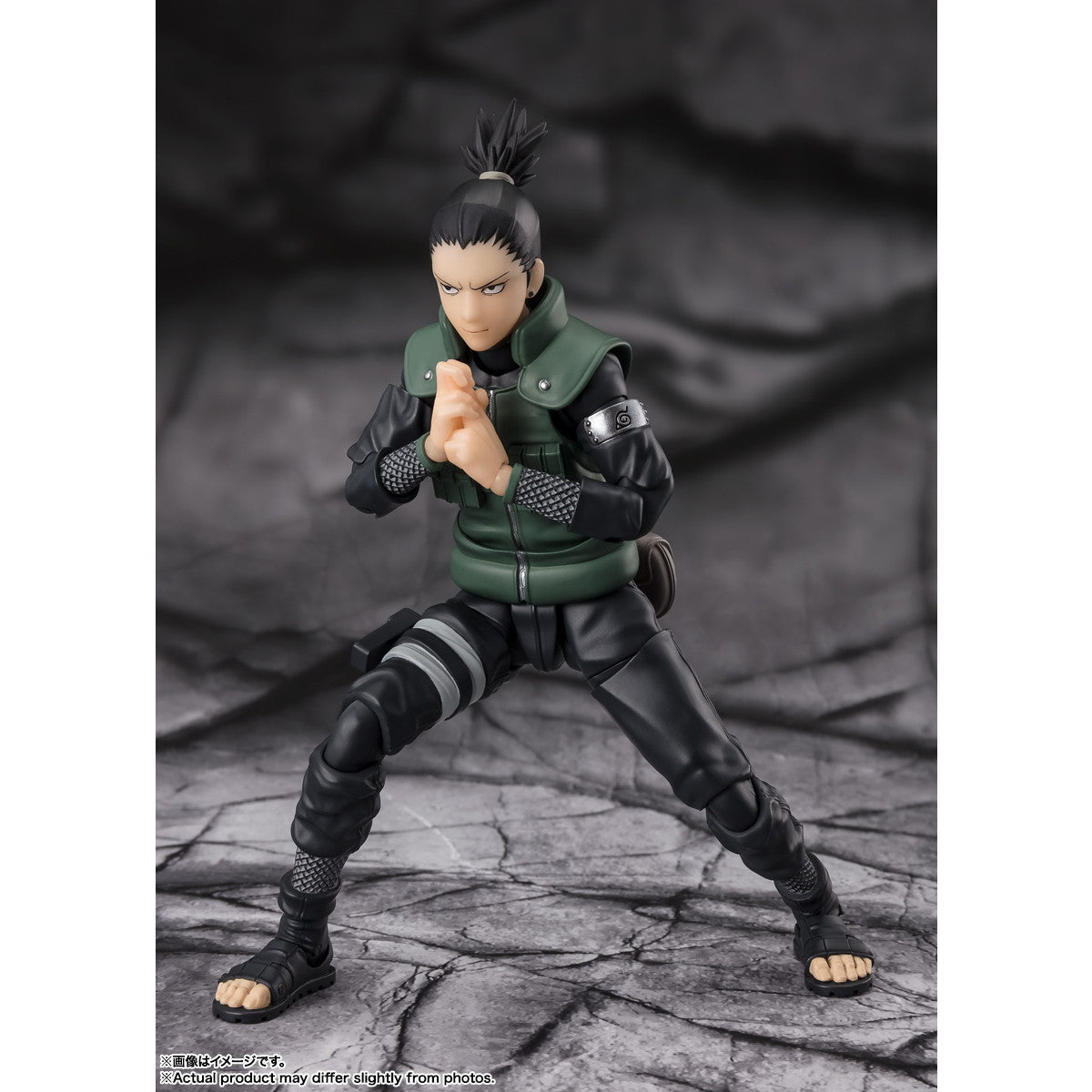 【中古即納】[FIG] S.H.Figuarts(フィギュアーツ) 奈良シカマル(ならしかまる) -十手先を見抜く頭脳- NARUTO-ナルト- 疾風伝 完成品 可動フィギュア バンダイスピリッツ(20250222)