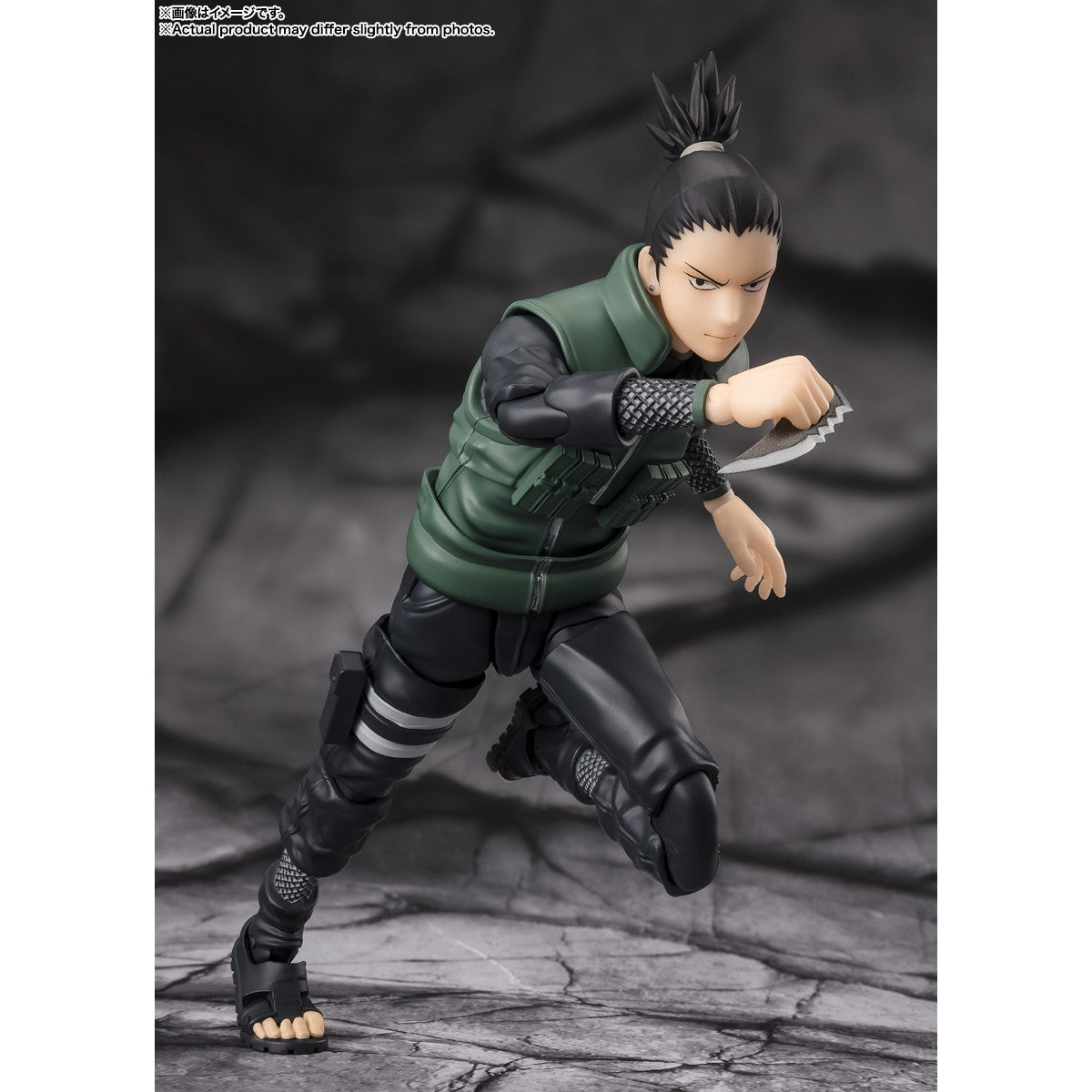 【中古即納】[FIG] S.H.Figuarts(フィギュアーツ) 奈良シカマル(ならしかまる) -十手先を見抜く頭脳- NARUTO-ナルト- 疾風伝 完成品 可動フィギュア バンダイスピリッツ(20250222)